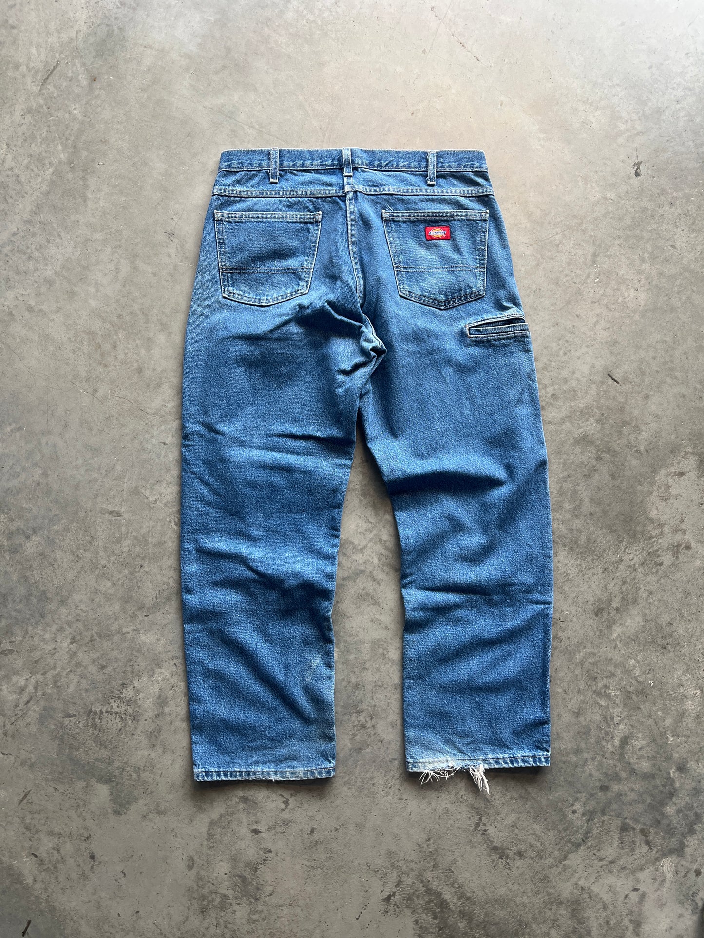 Vintage Faded Blue Dickies Pants - 34x30