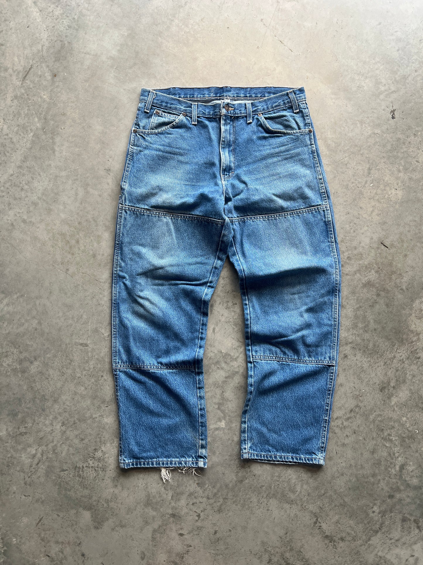 Vintage Faded Blue Dickies Pants - 34x30