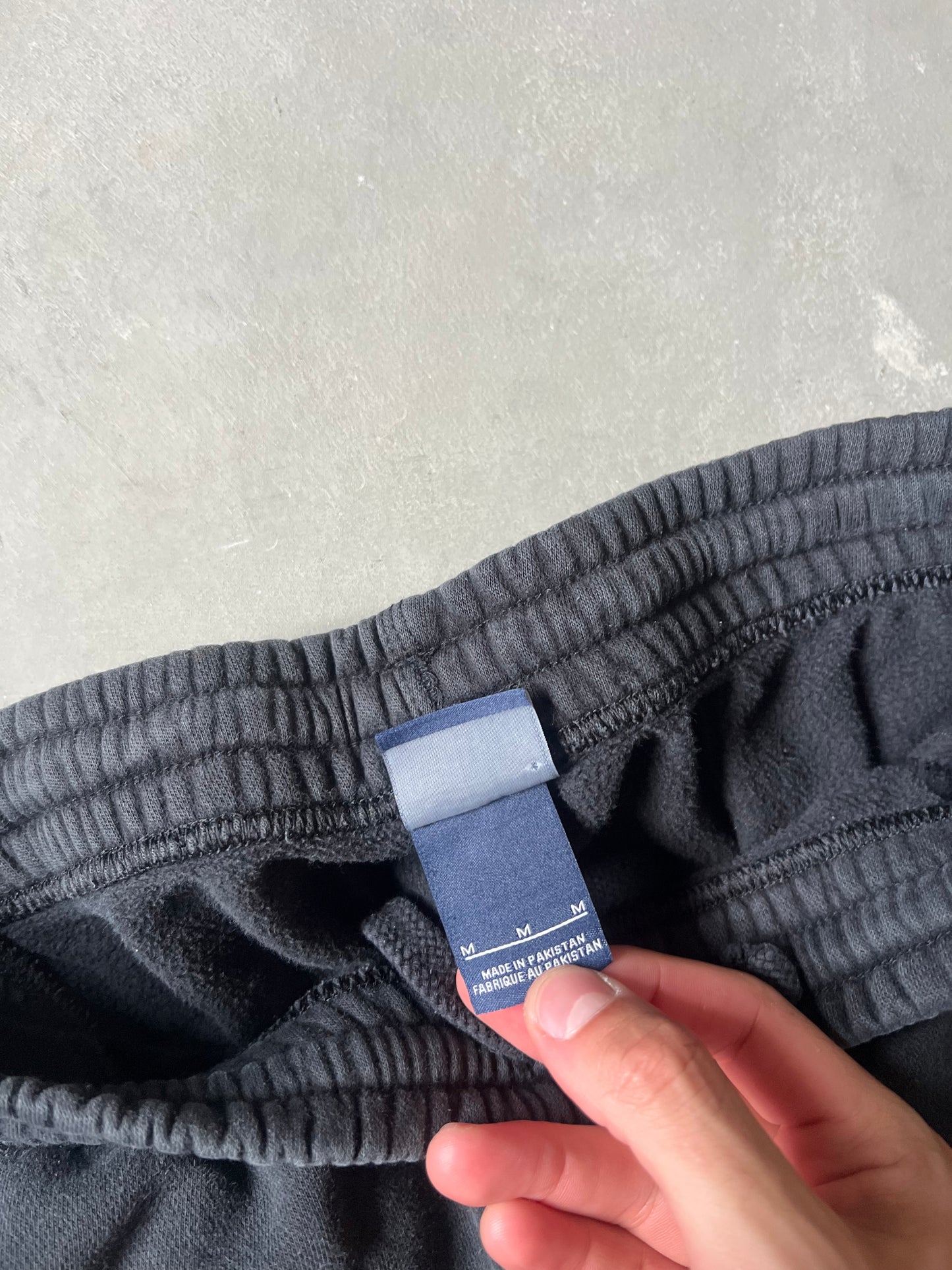Vintage Black Nike Baggy Sweatpants - M