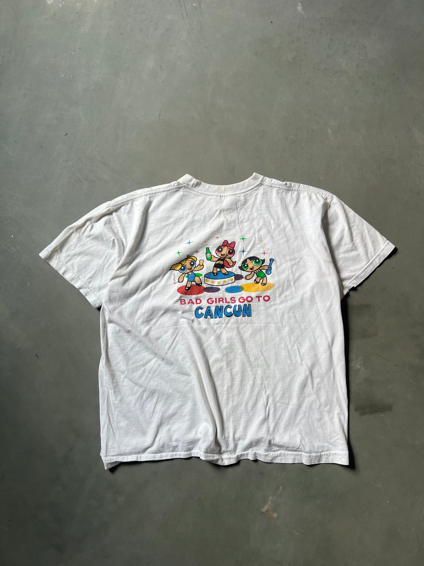 Vintage Power Puff Girls Cancun Shirt - XL