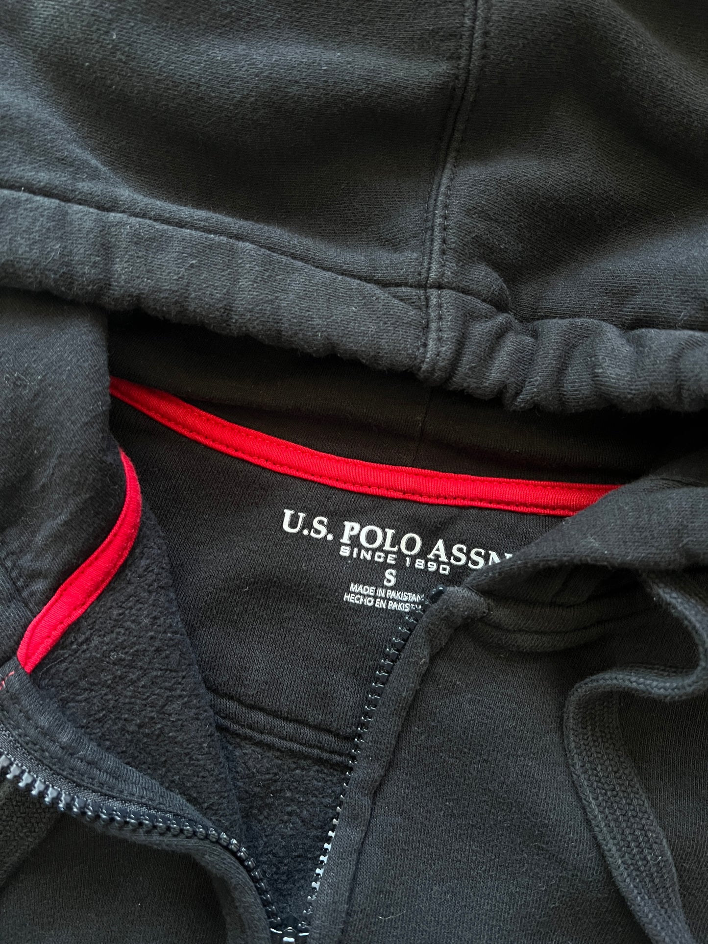 Vintage Black Polo Assassin Hoodie - S