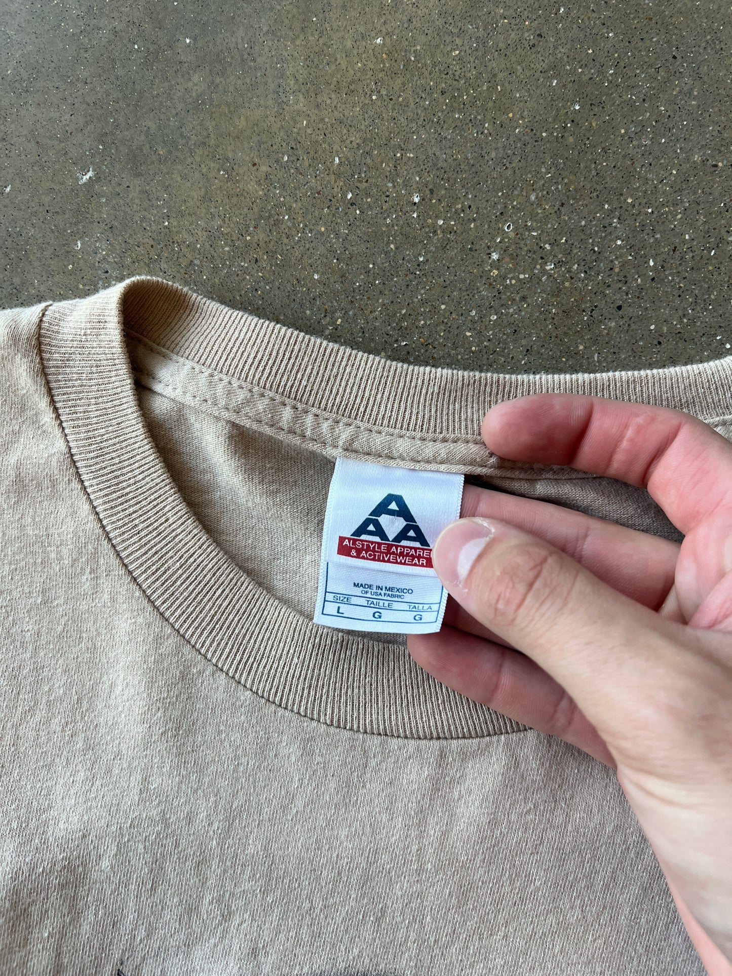 Vintage Tan Orange County Choppers Shirt - XL