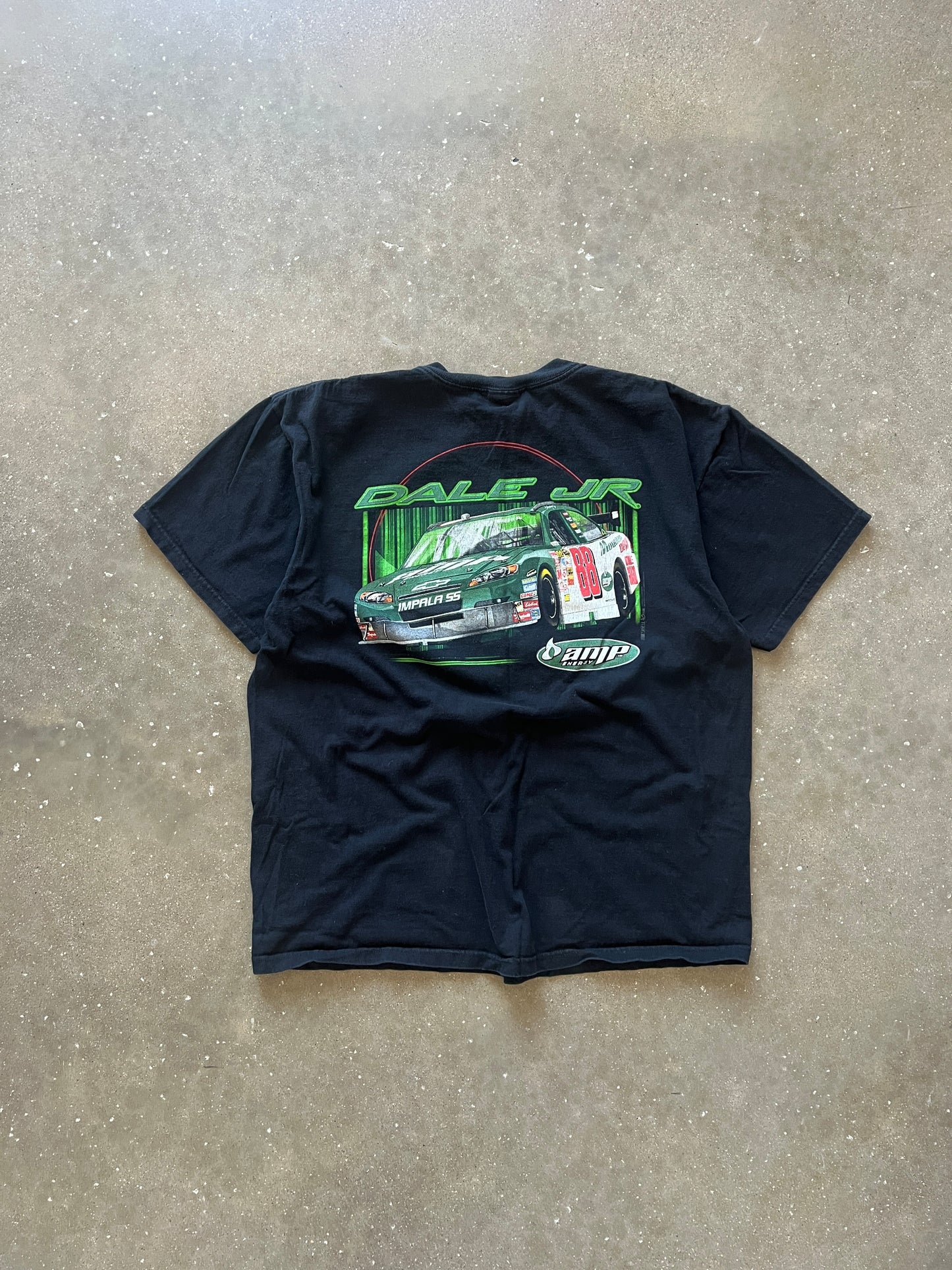 Vintage Black Nascar Racing Shirt - XL