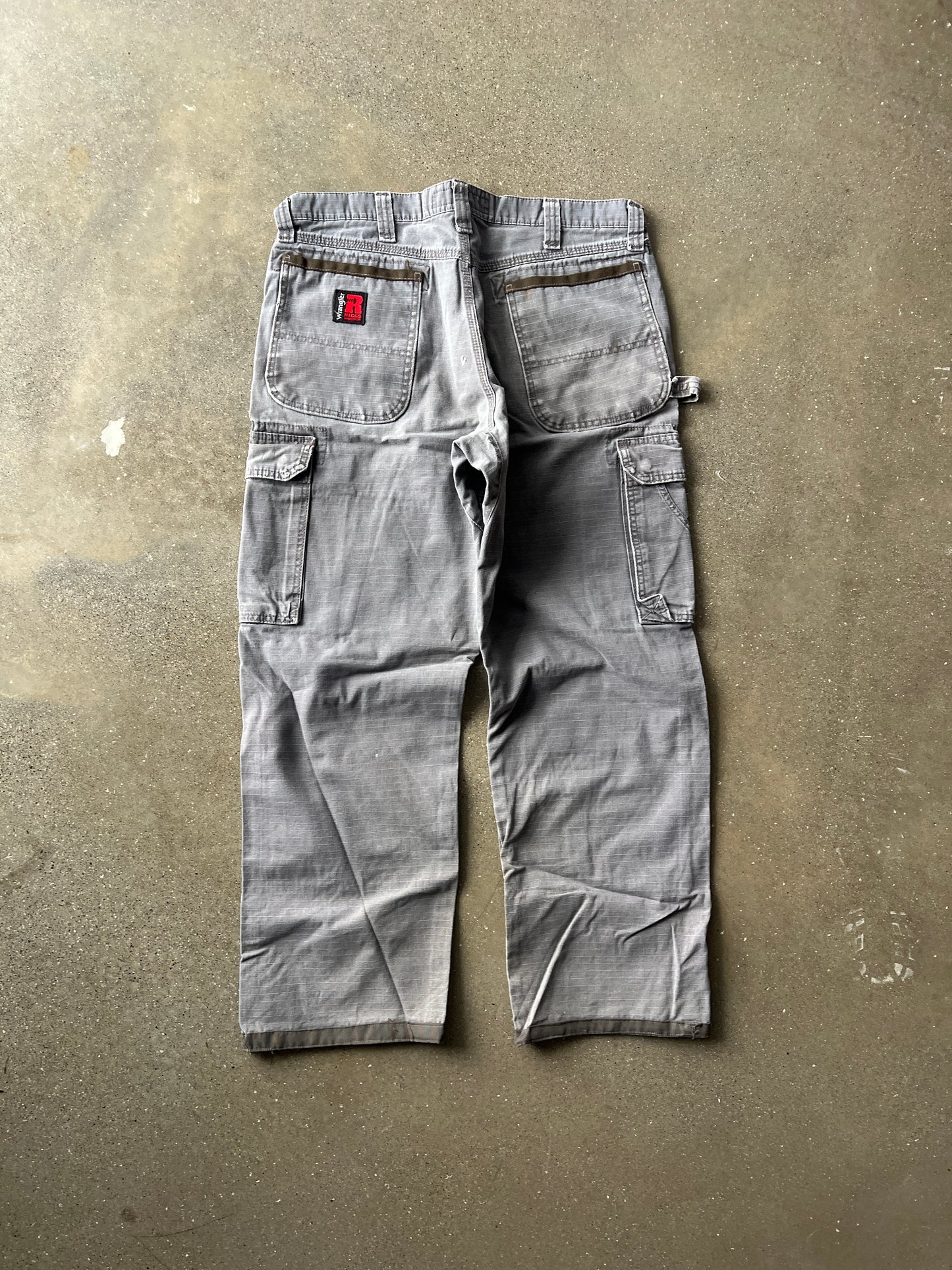 Vintage Tan Wrangler Cargo Pants - 34x30