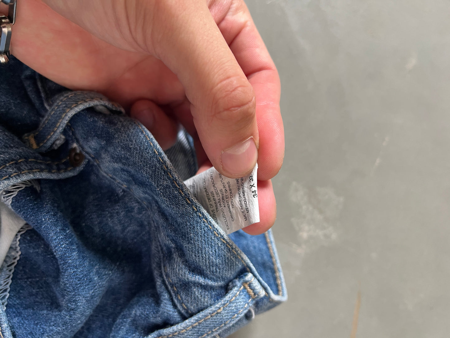 Vintage Denim Blue Dickie Carpenter Pants - 34