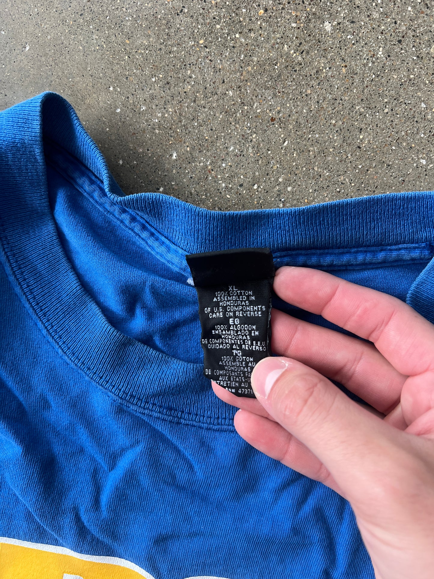 Vintage Blue SDSU College Shirt - XL