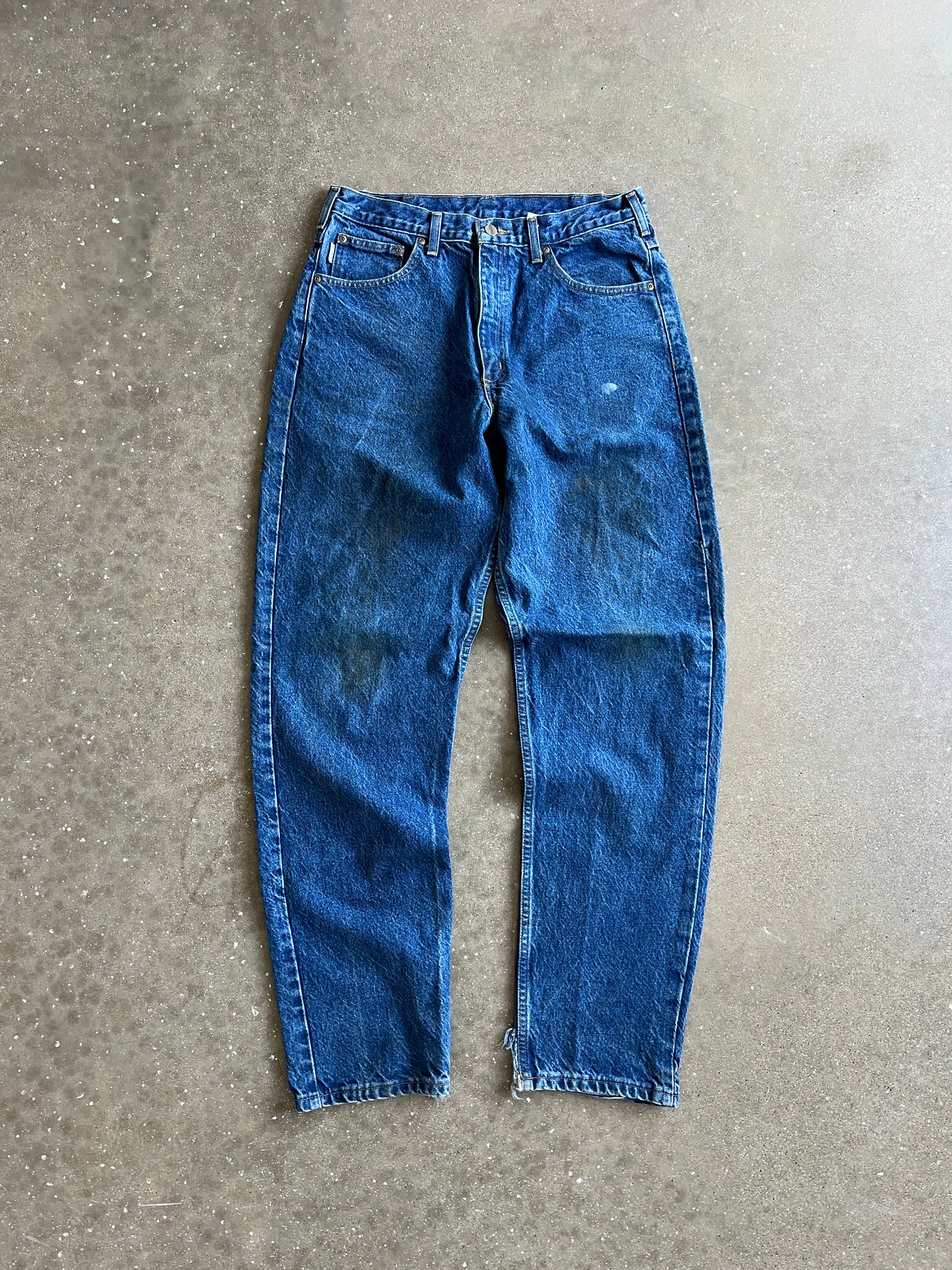 Vintage Blue Carhartt Carpenter Pants - 33x34