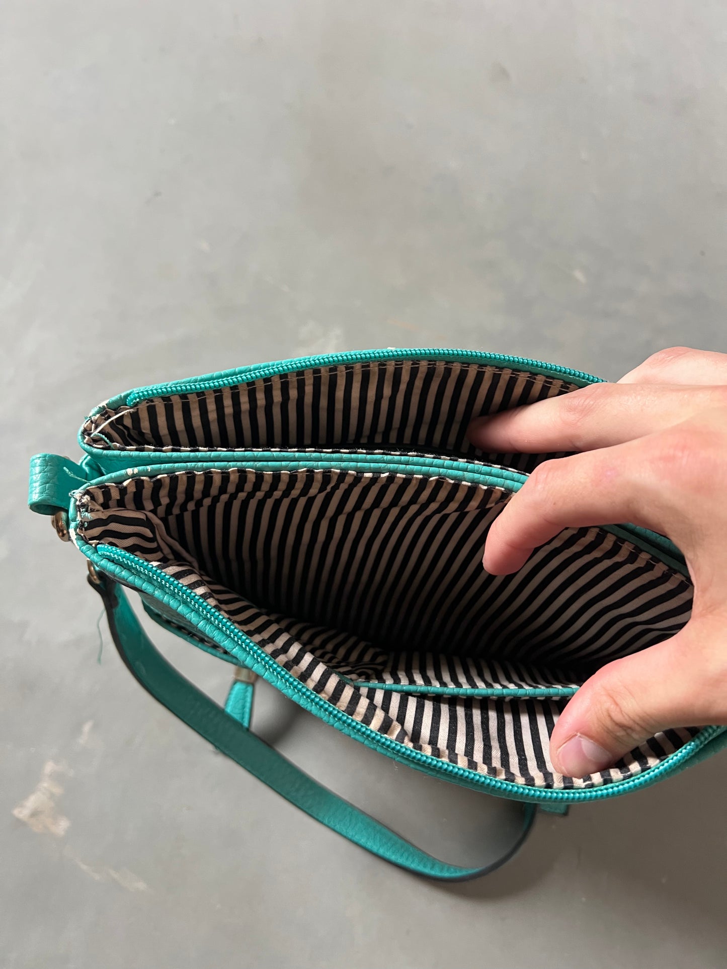 Vintage Turquoise Y2k Style Purse
