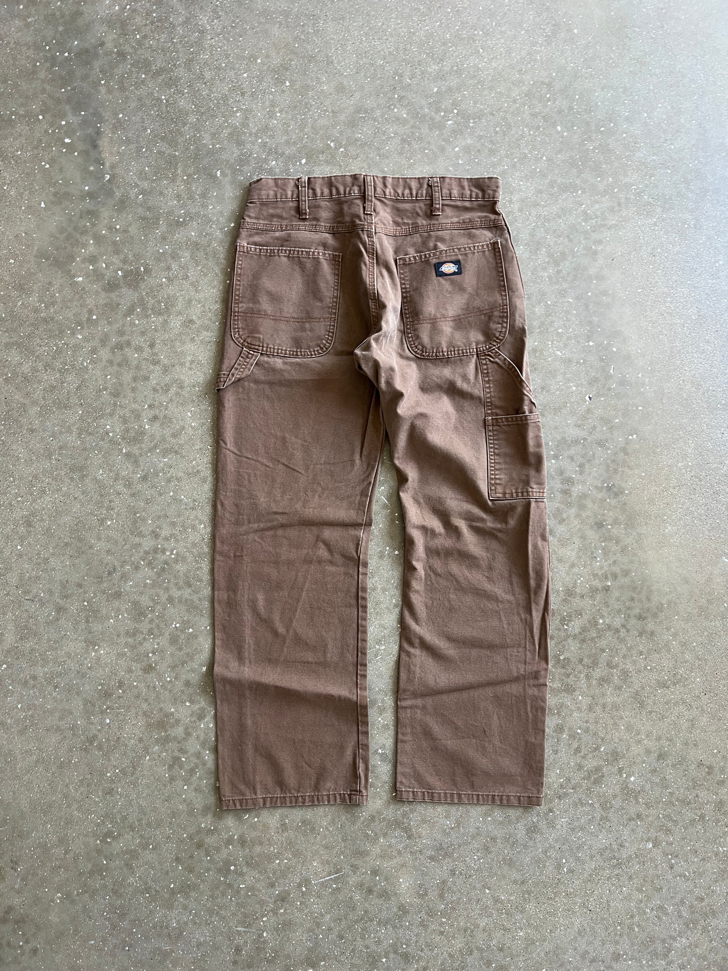 Vintage Brown Dickie Carpenter Pants - 30x30