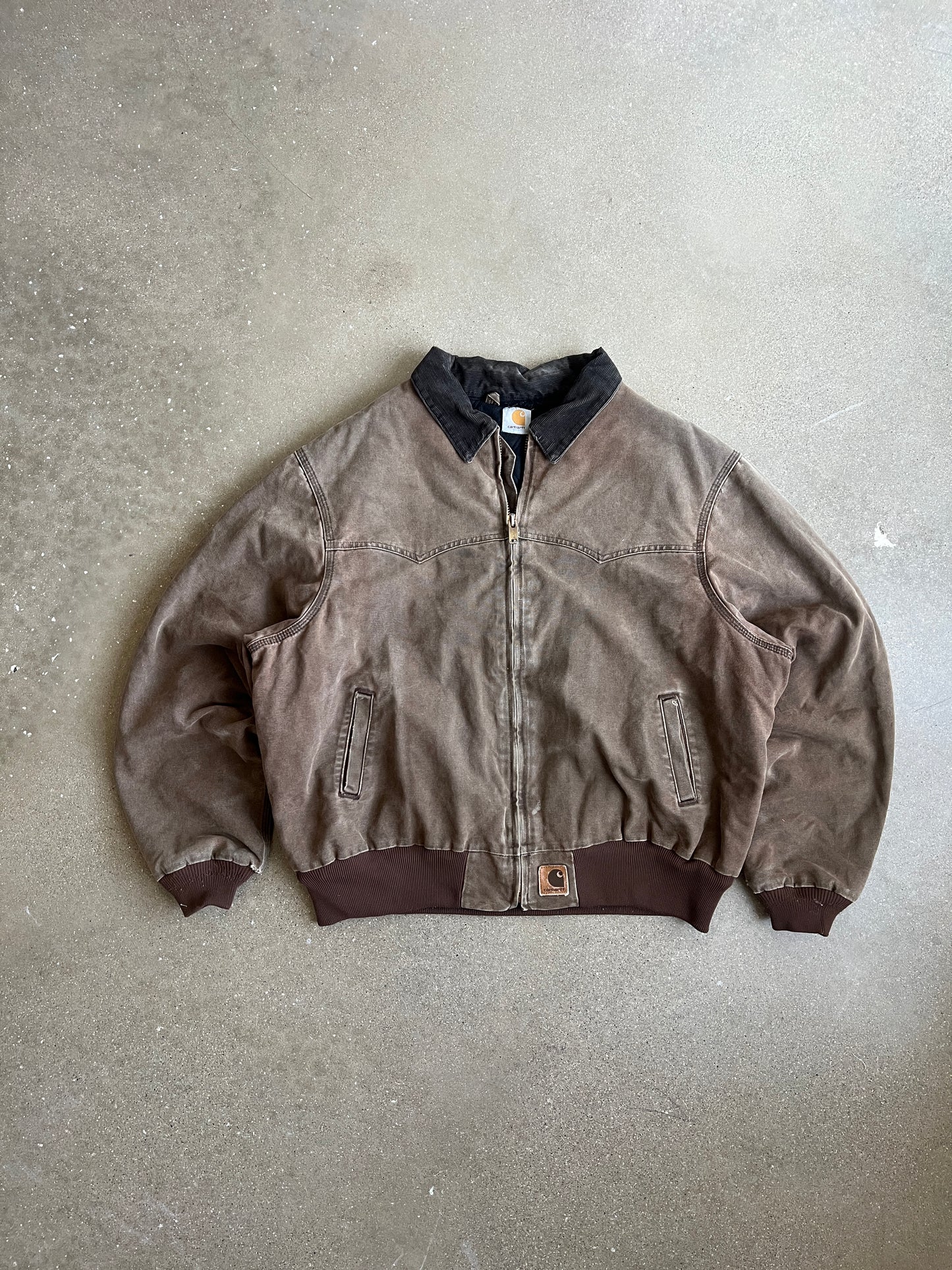 Vintage Faded Brown Fanta Fe Carhartt Jacket - XL