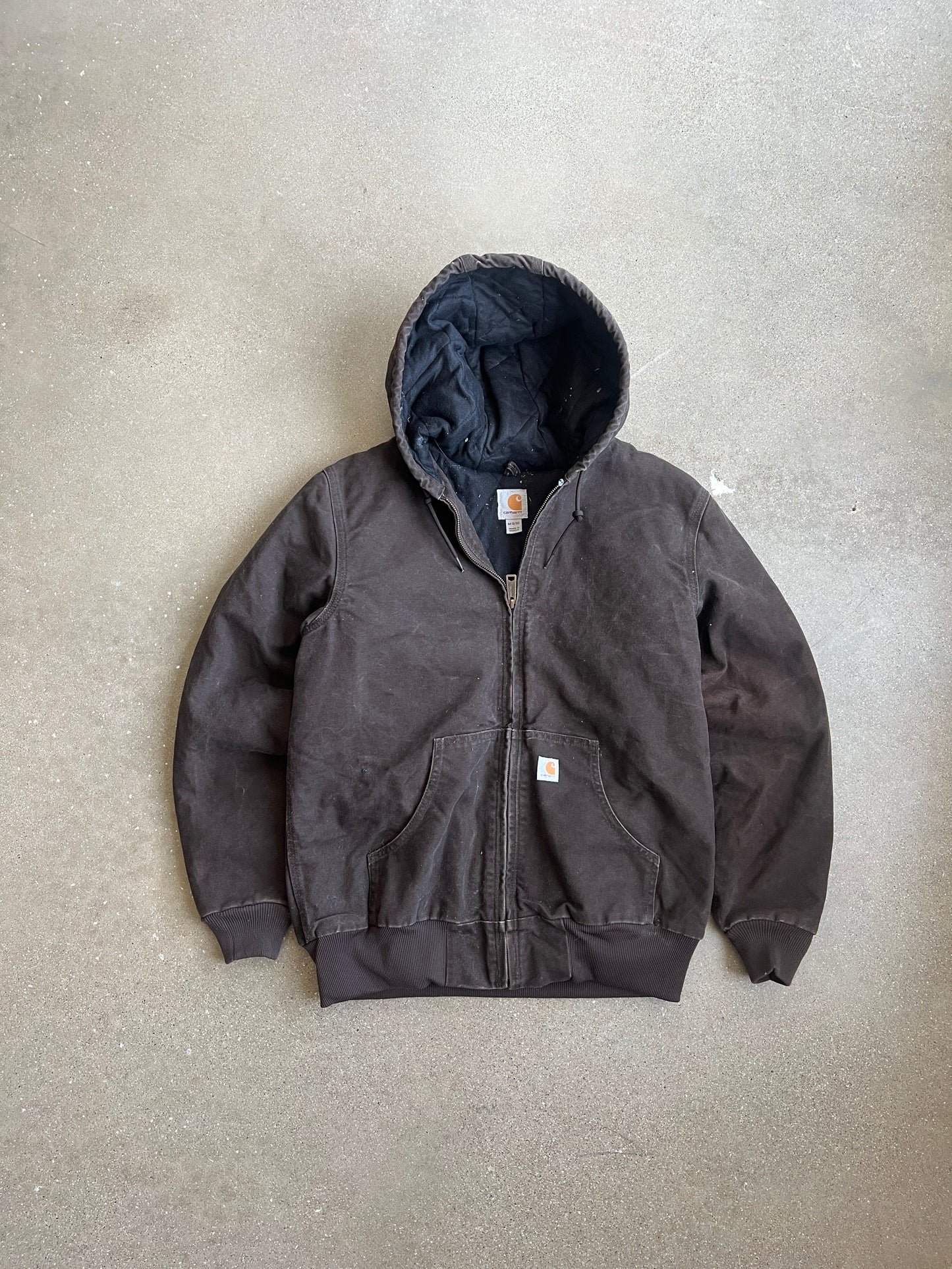 Vintage Dark Brown Carhartt Jacket - M
