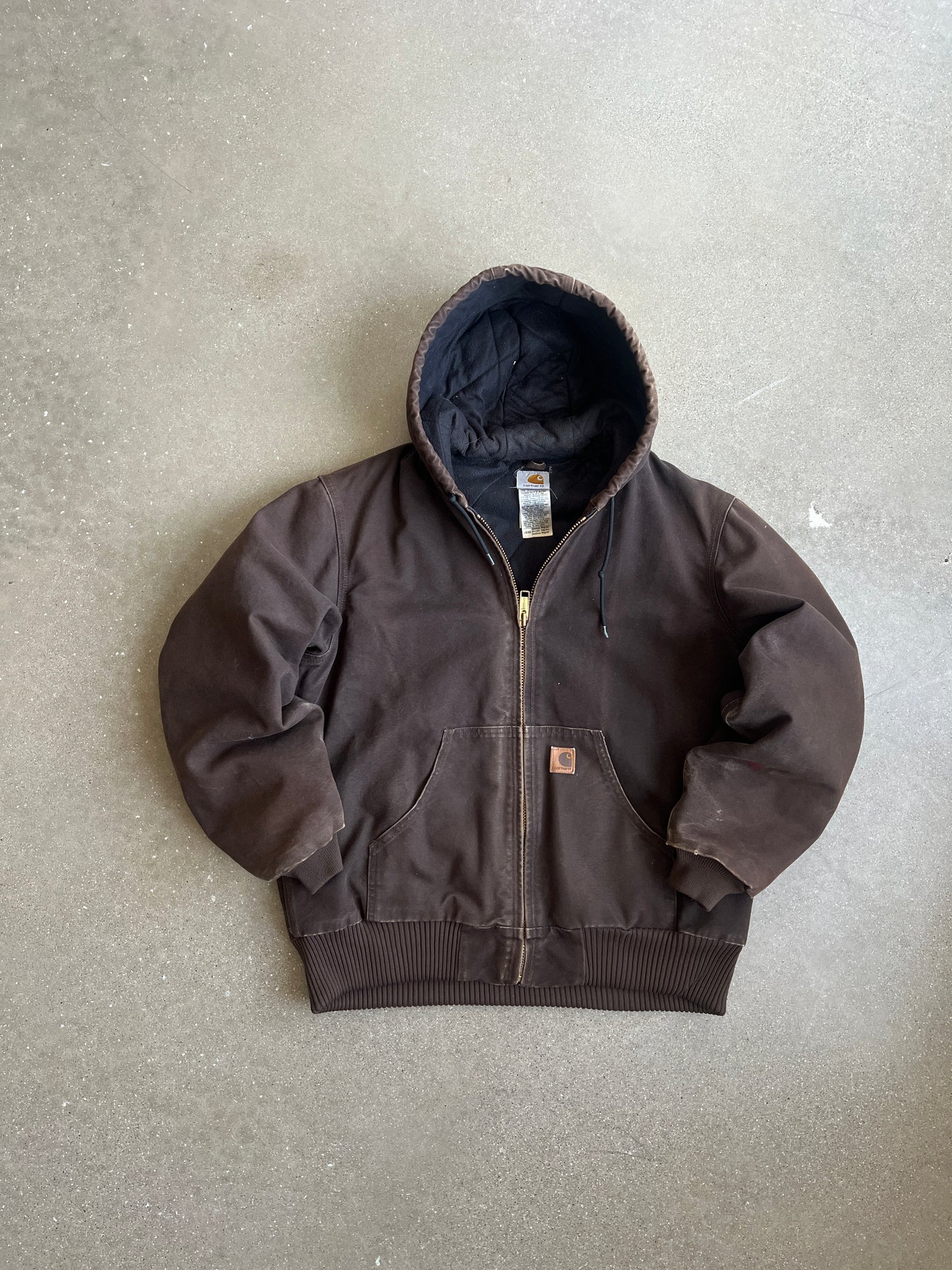 Vintage Dark Brown Carhartt Jacket - M