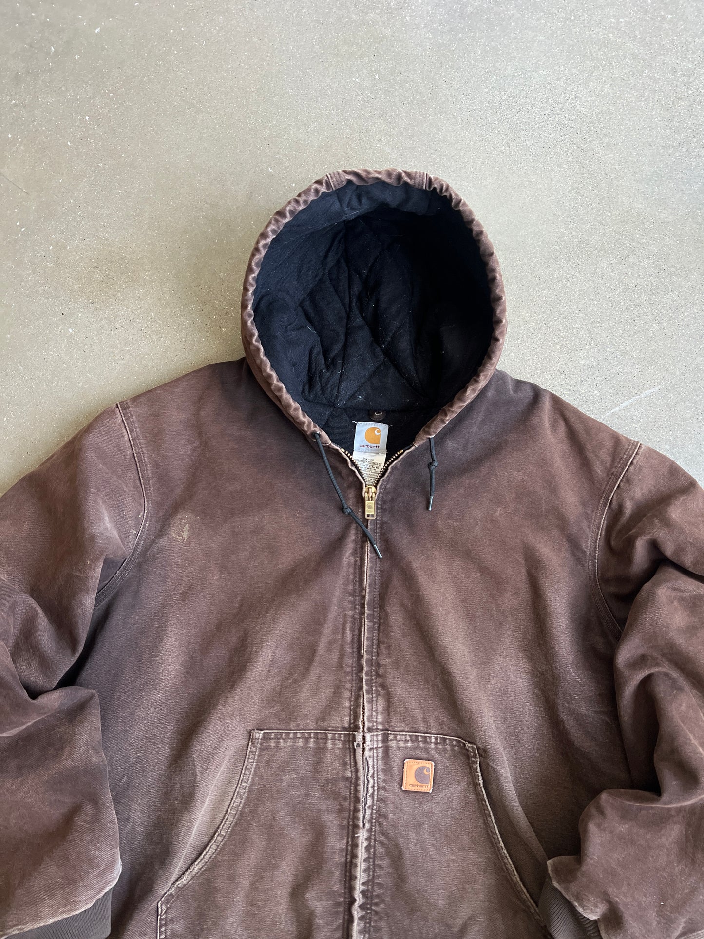 Vintage Faded Brown Carhartt Jacket - 2XLT
