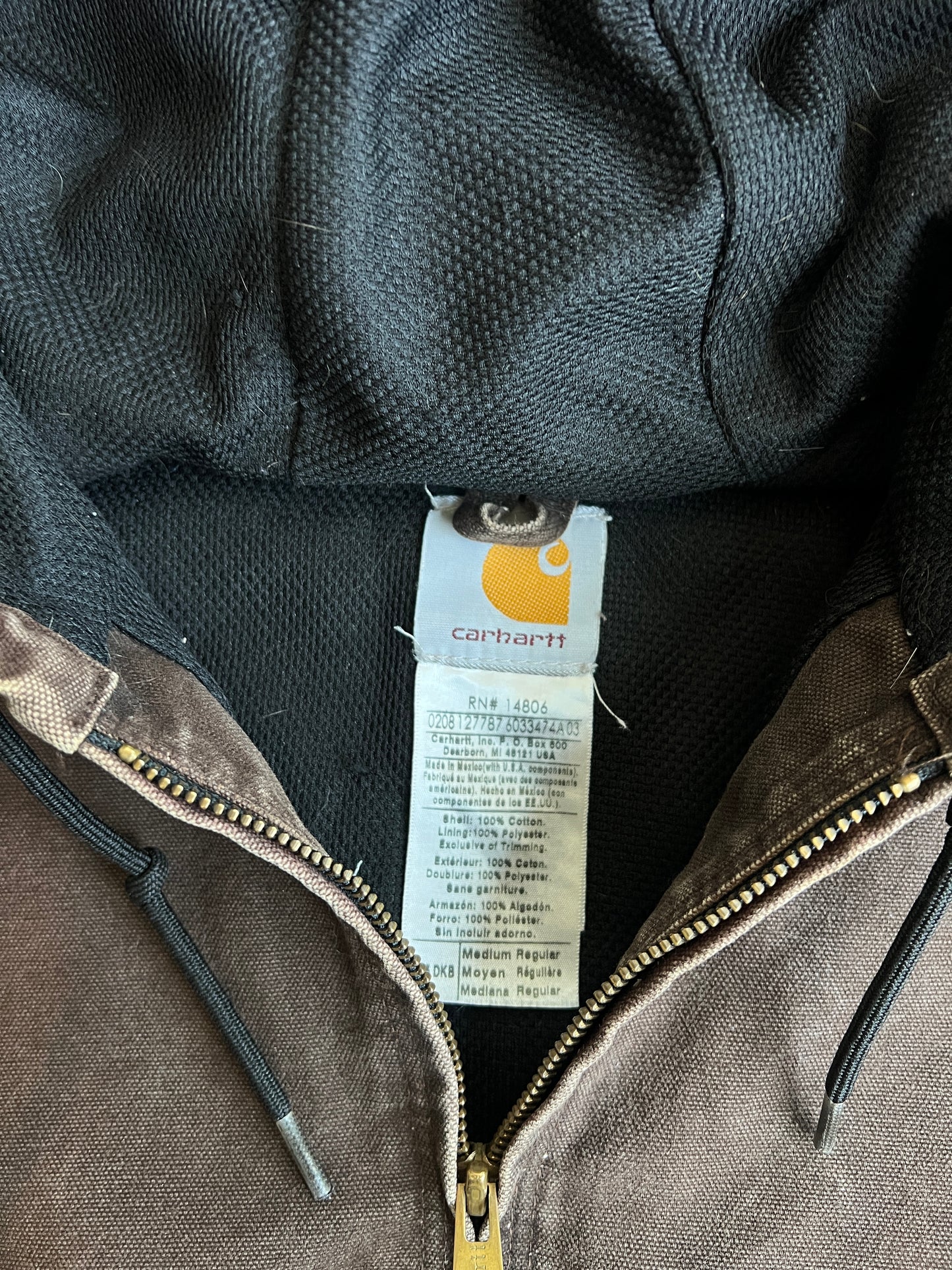 Vintage Faded Brown Carhartt Jacket - M