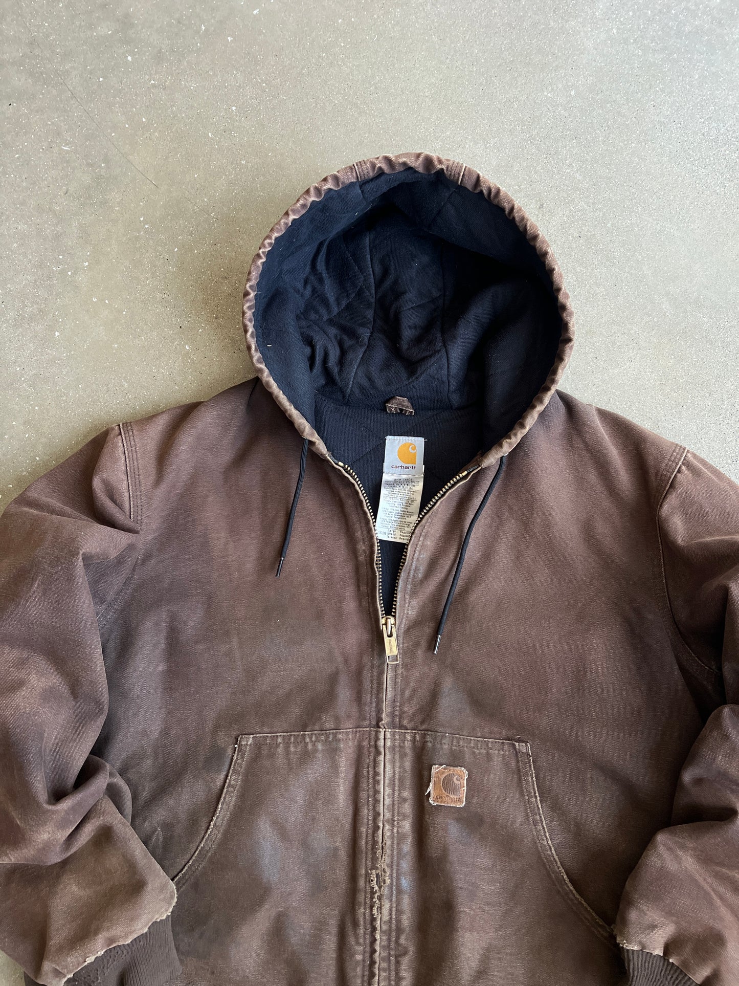 Vintage Faded Brown Carhartt Jacket - L