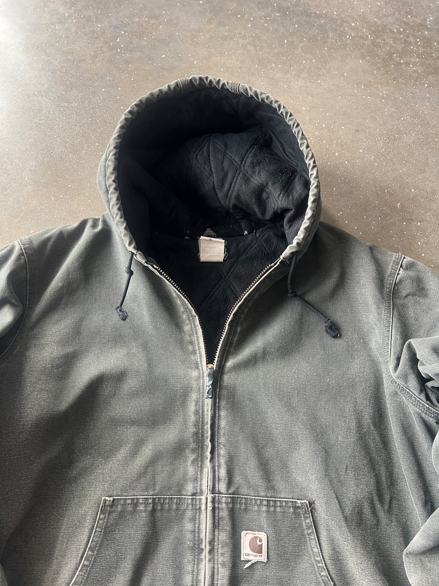 Vintage Moss Green Carhartt Jacket - XL