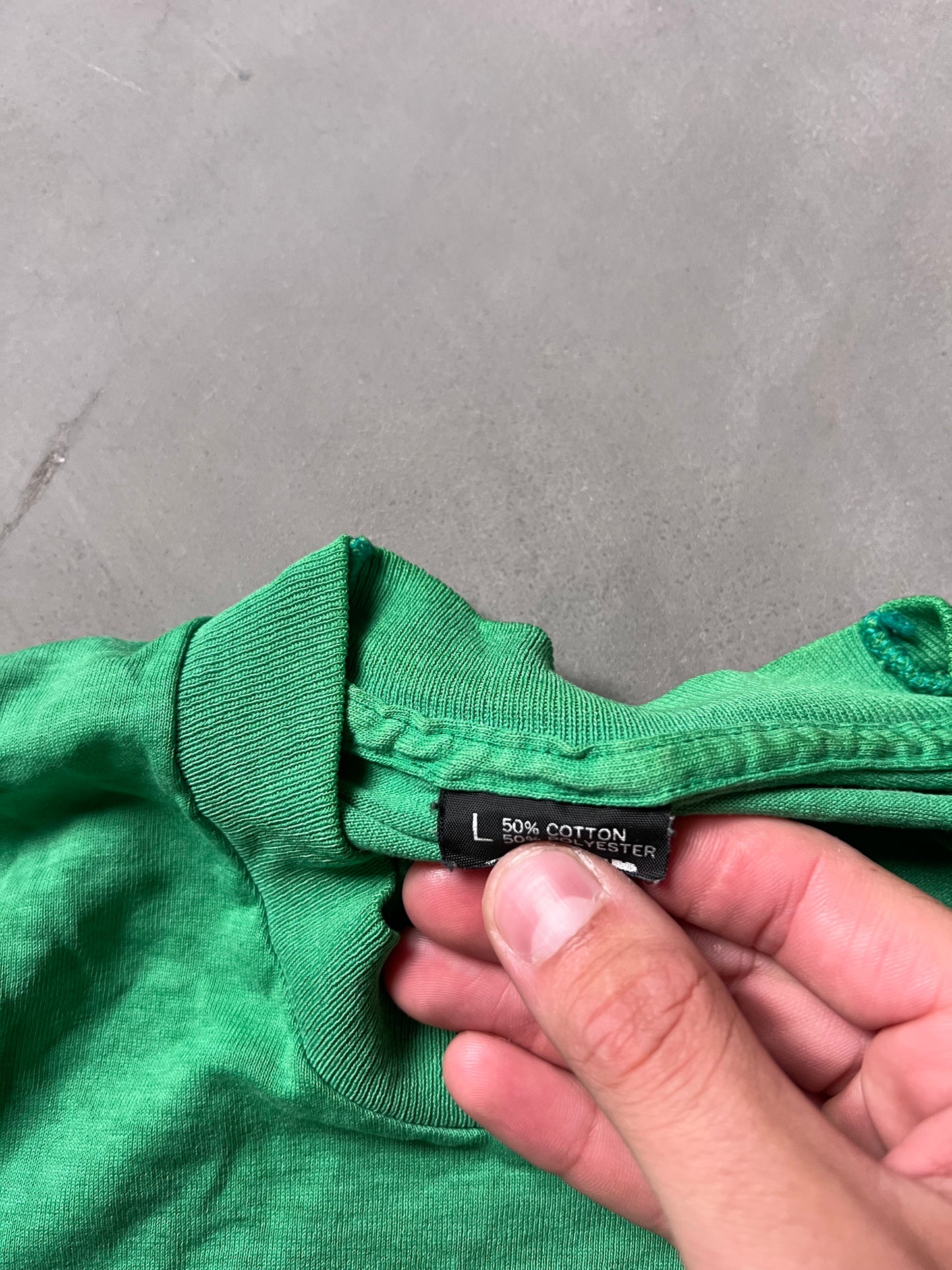 Vintage Green 90s San Fransisco Shirt - L