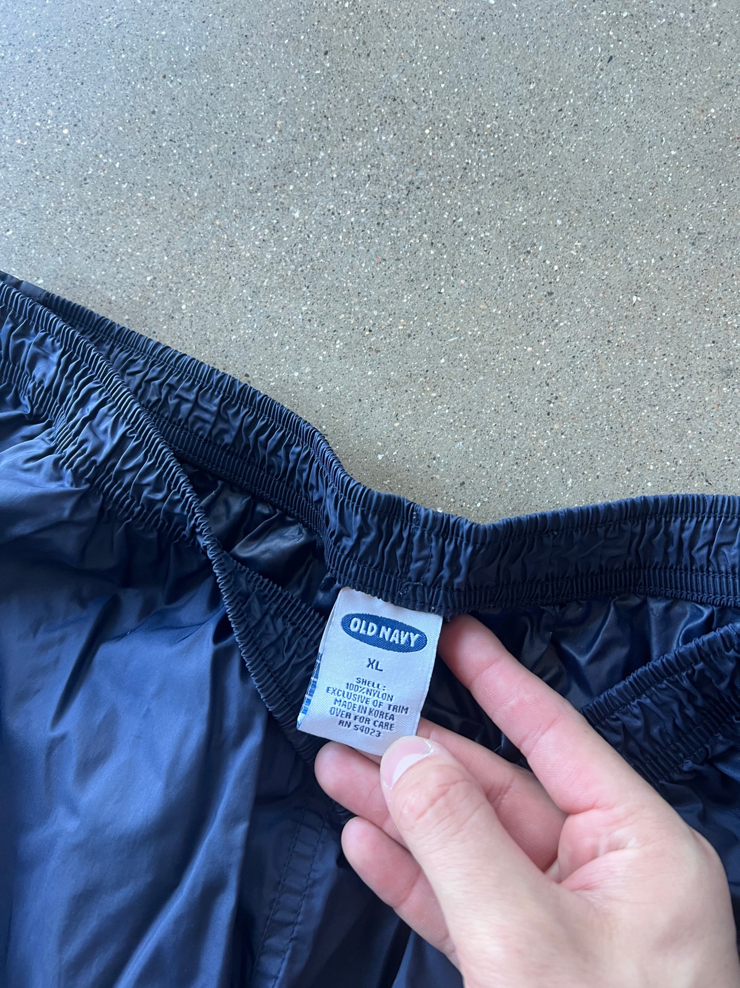 Vintage Navy Blue Old Navy Track Pants - XL