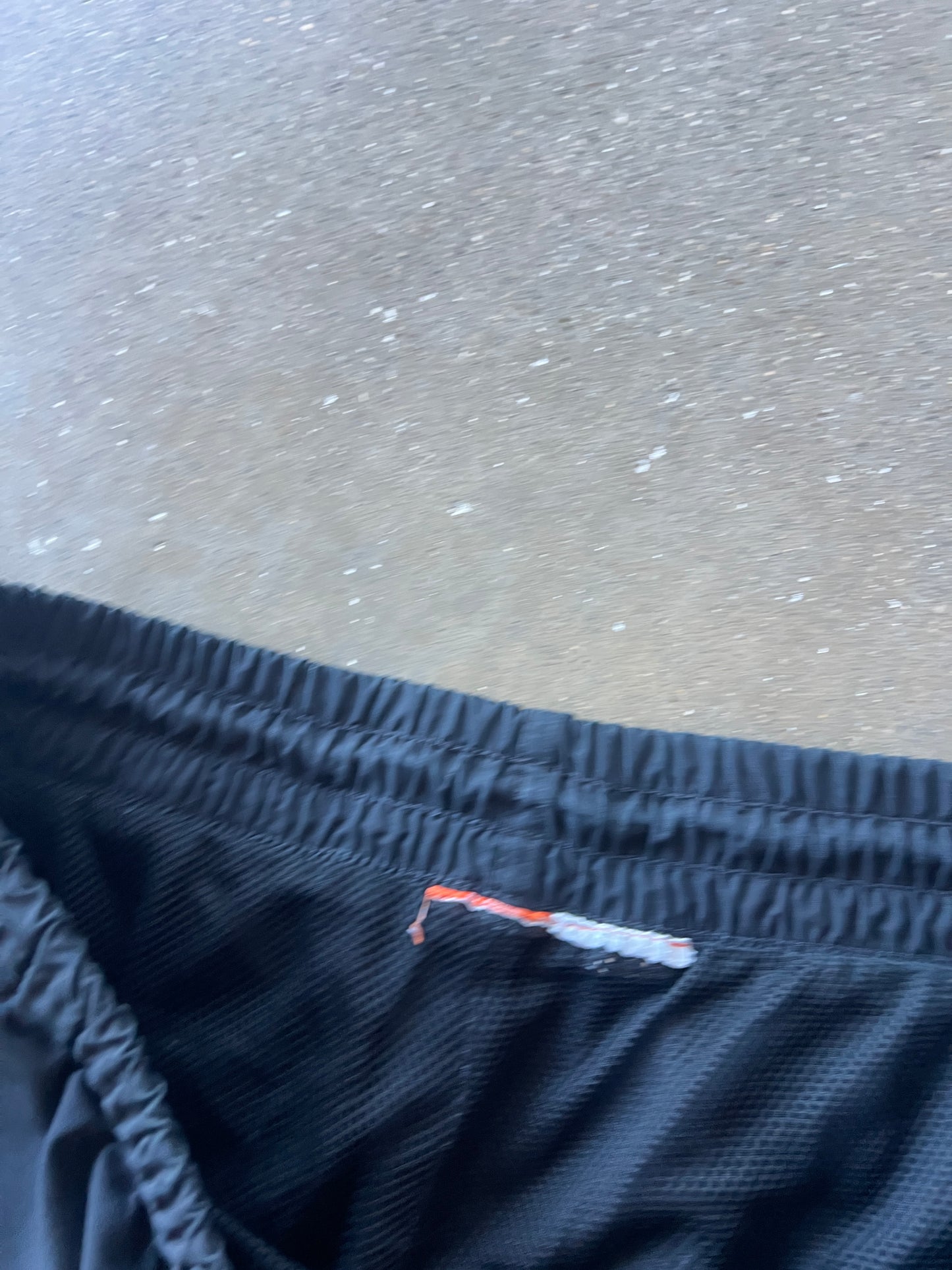 Vintage Black Nike Swoosh Track Pants - L