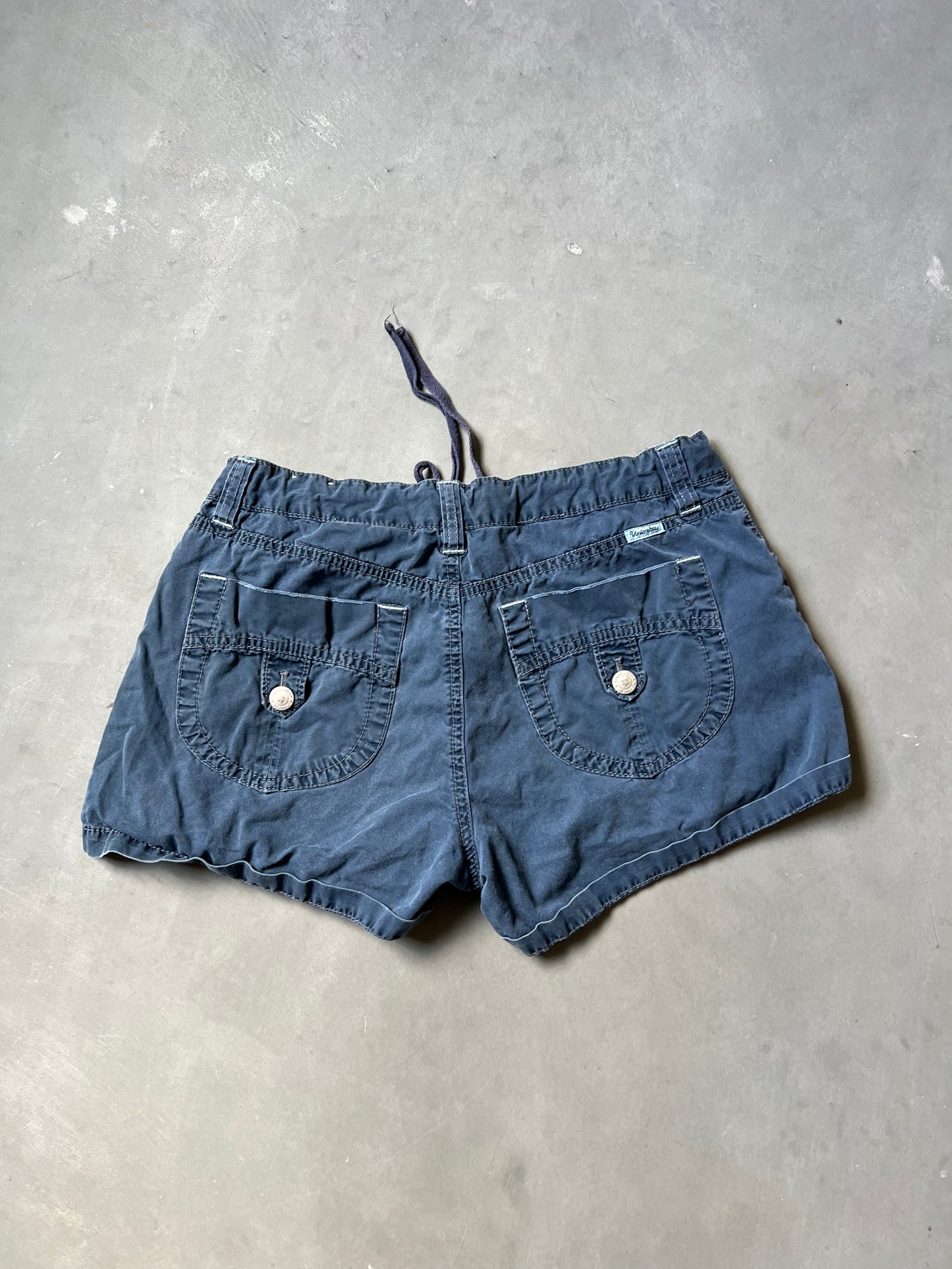 Faded Navy Union Bay Y2k Shorts - 5