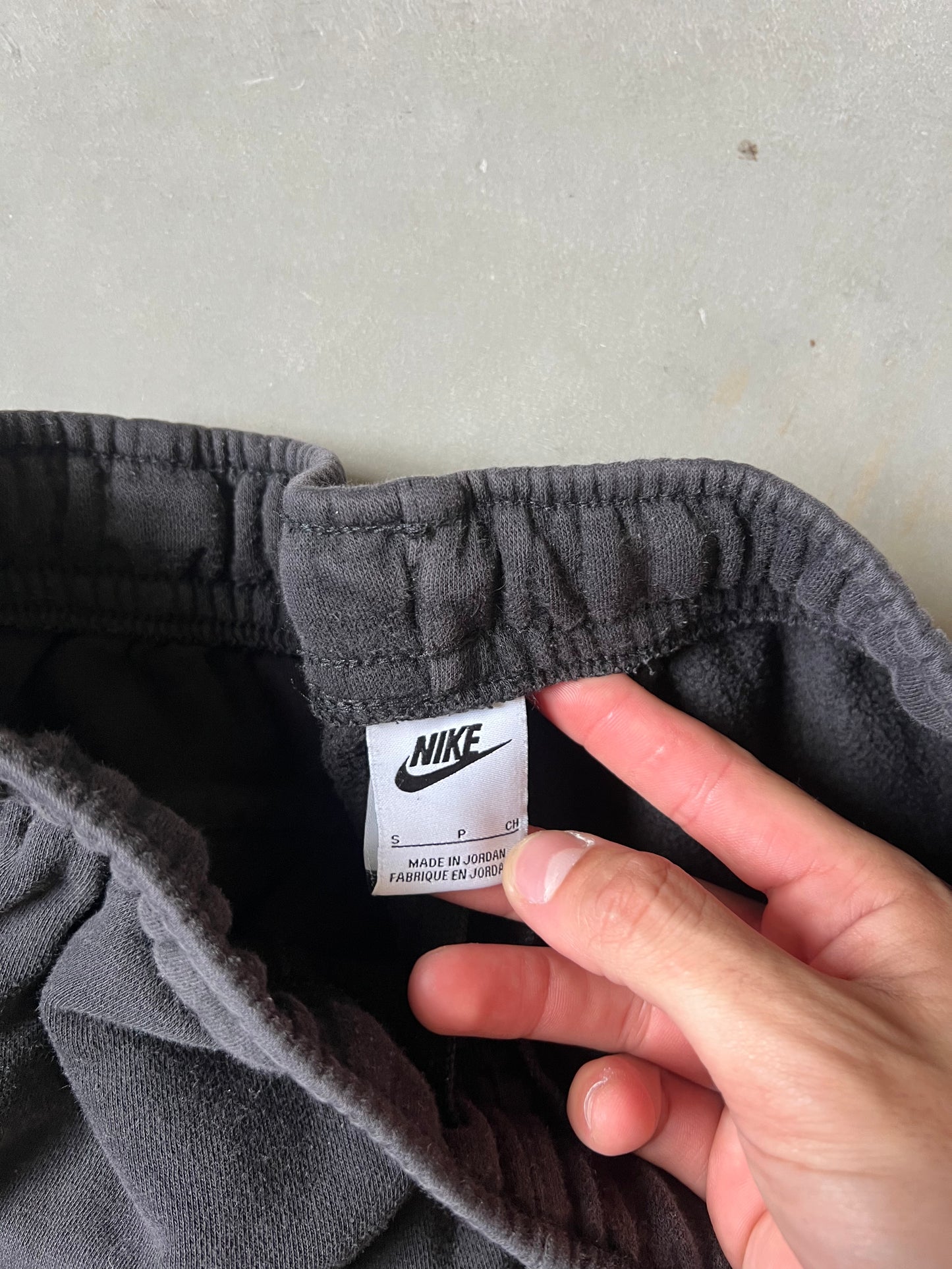 Black Nike Cotton Sweatpants - S