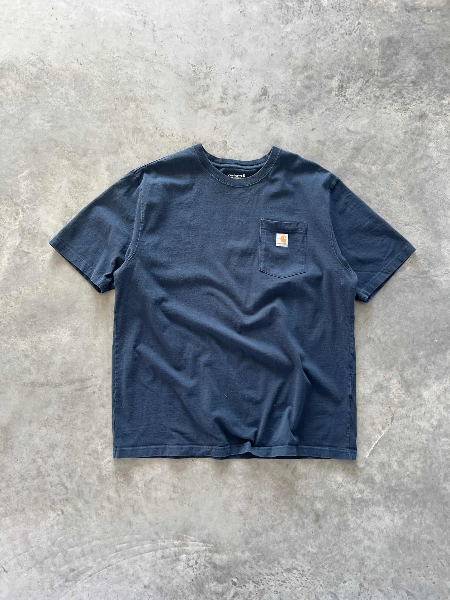 Vintage Navy Blue Carhartt Pocket Shirt - XL