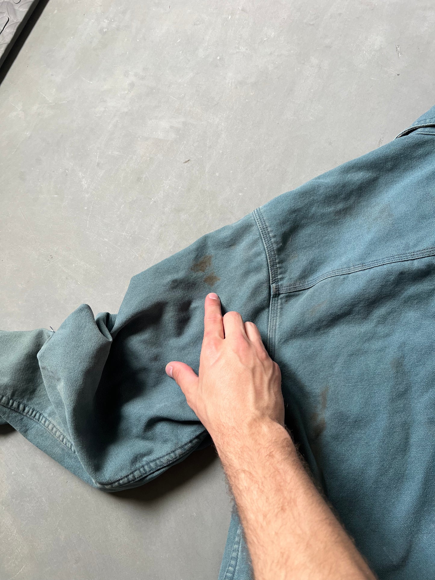 Vintage Teal Blue L.L. Bean Button Up - L