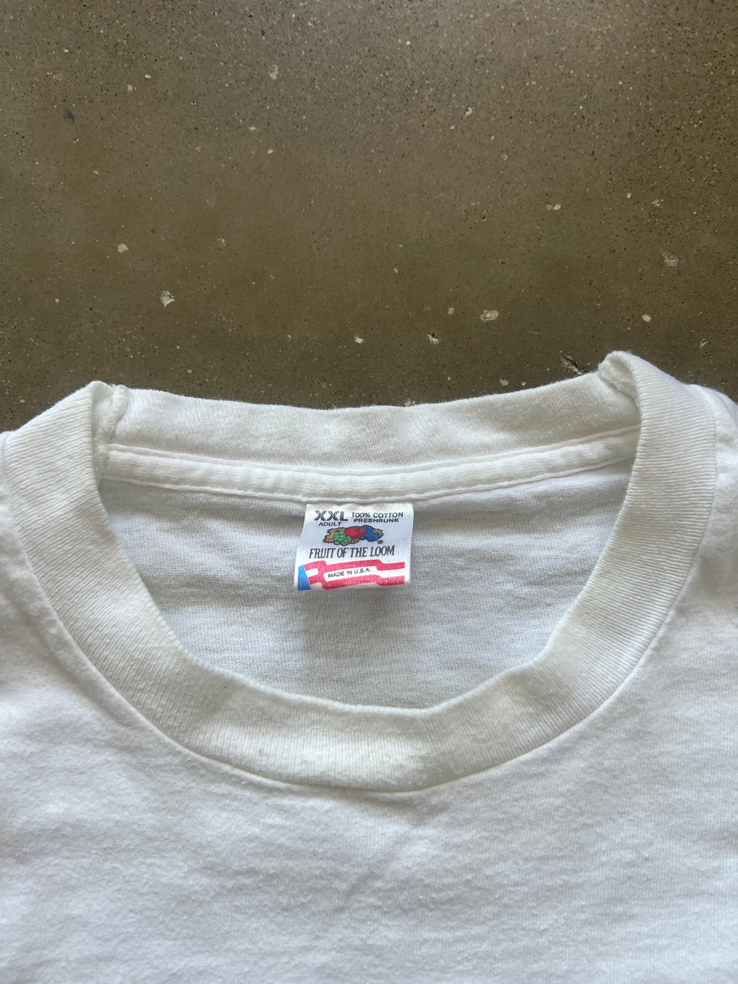 Vintage White Quaker State Nascar Shirt - XL