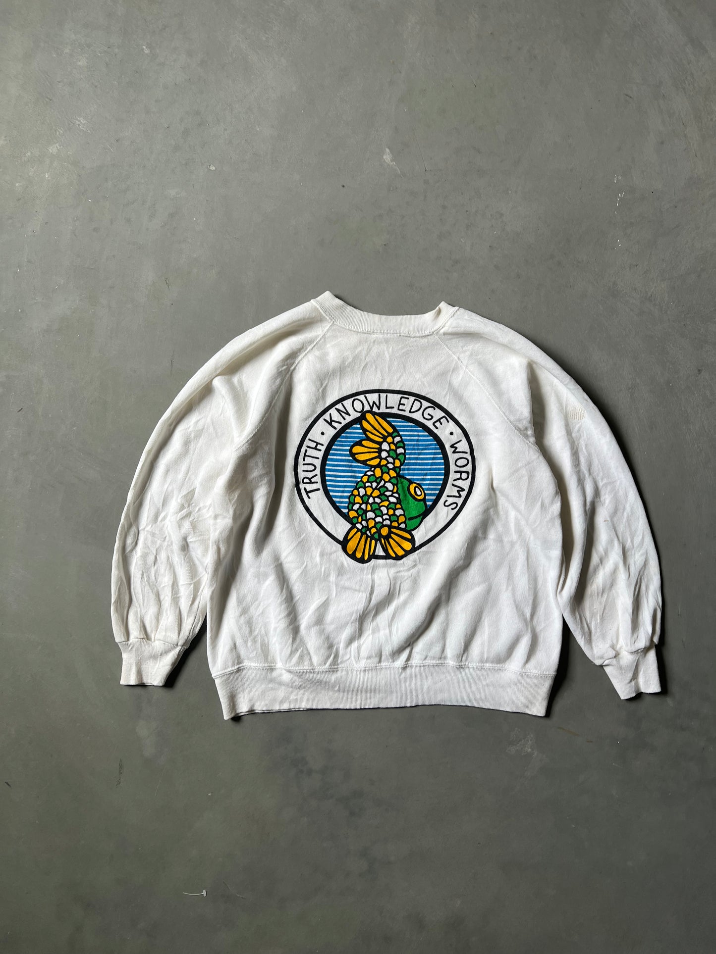 Vintage Minnesota Fishery Sweater - L