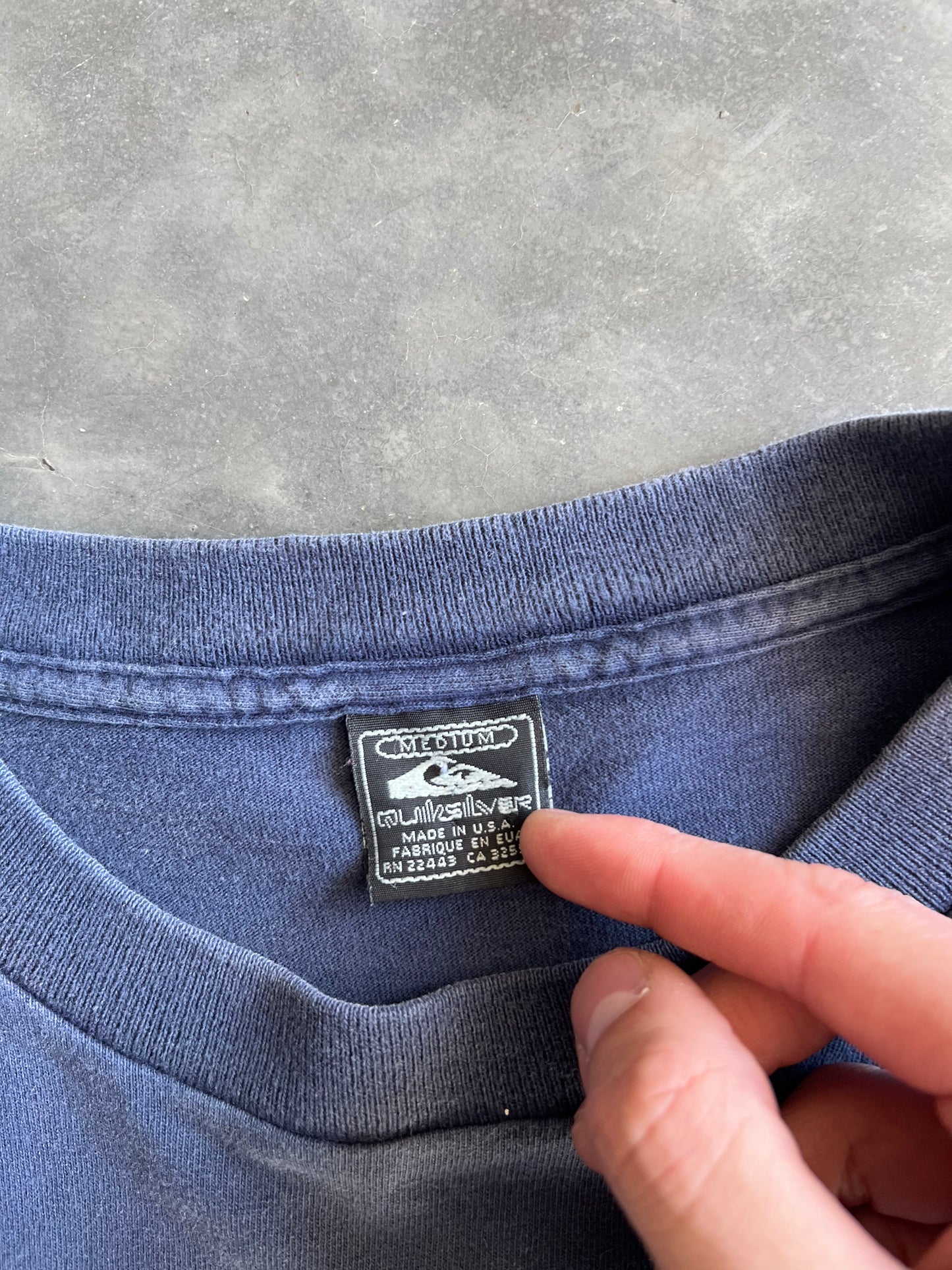 Vintage Blue Quicksilver Shirt - L