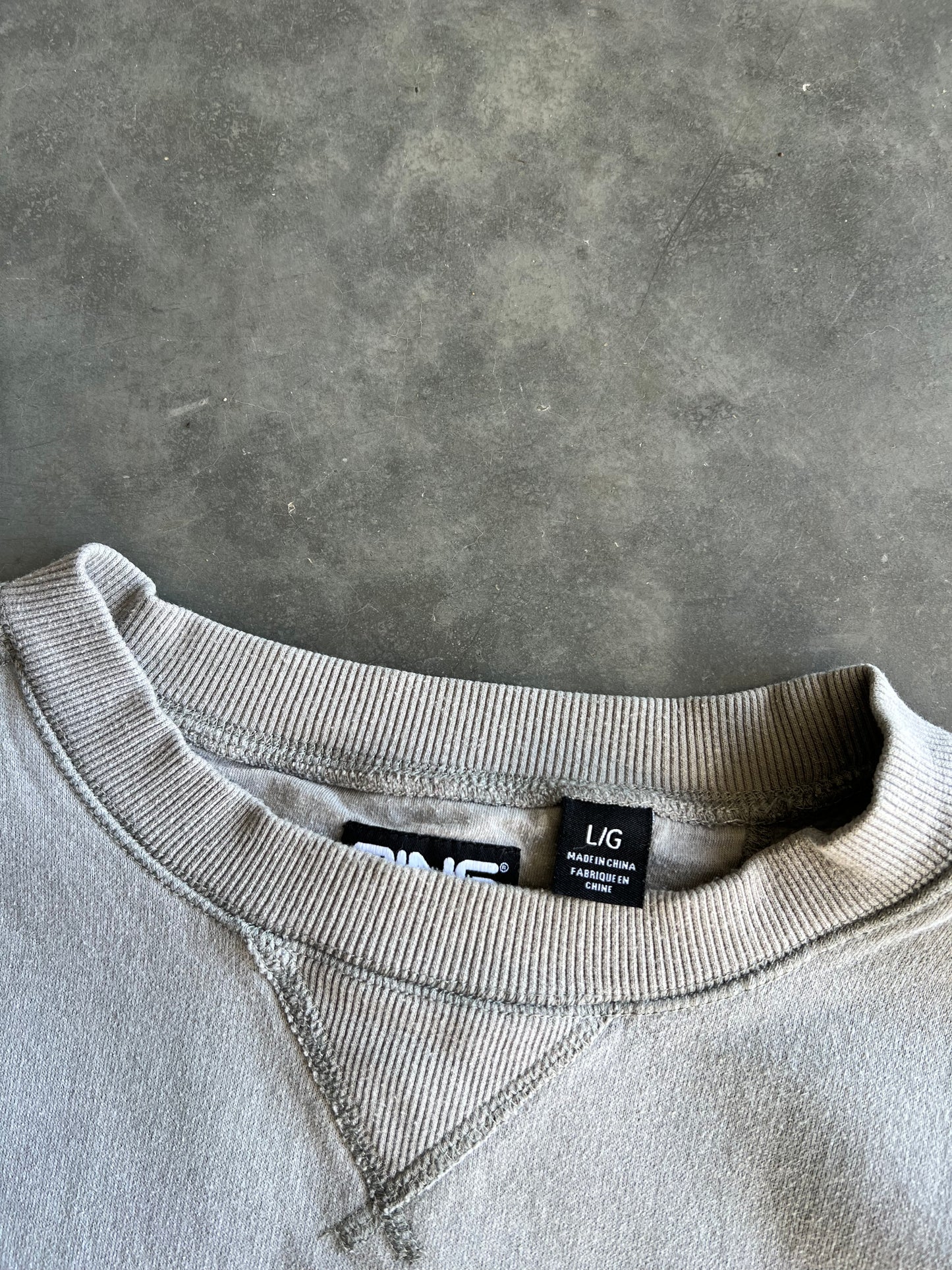 Vintage Grey PING Golf Crew - L