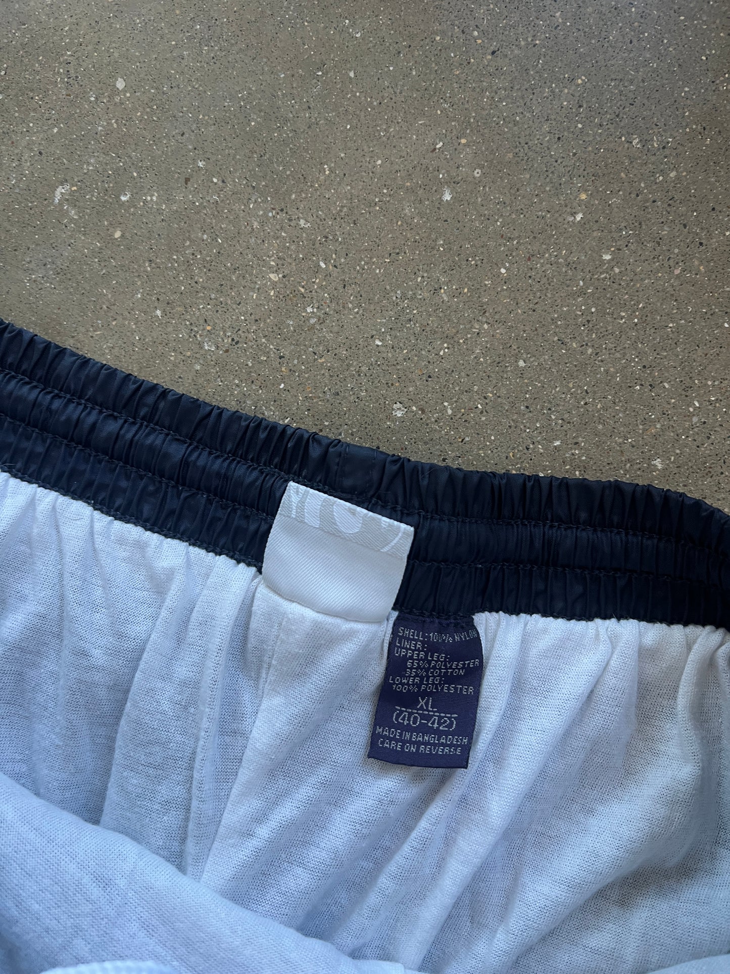 Vintage Navy Blue Stripped Track Pants - XL