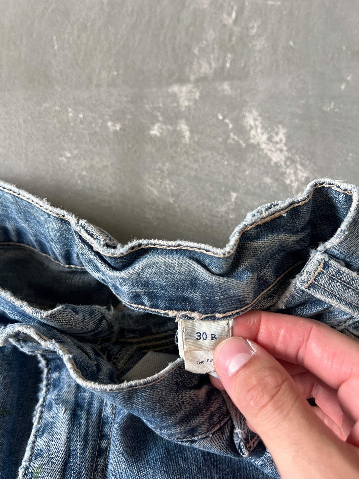 Vintage Faded Blue Aeropostale Baggy Jeans - 30