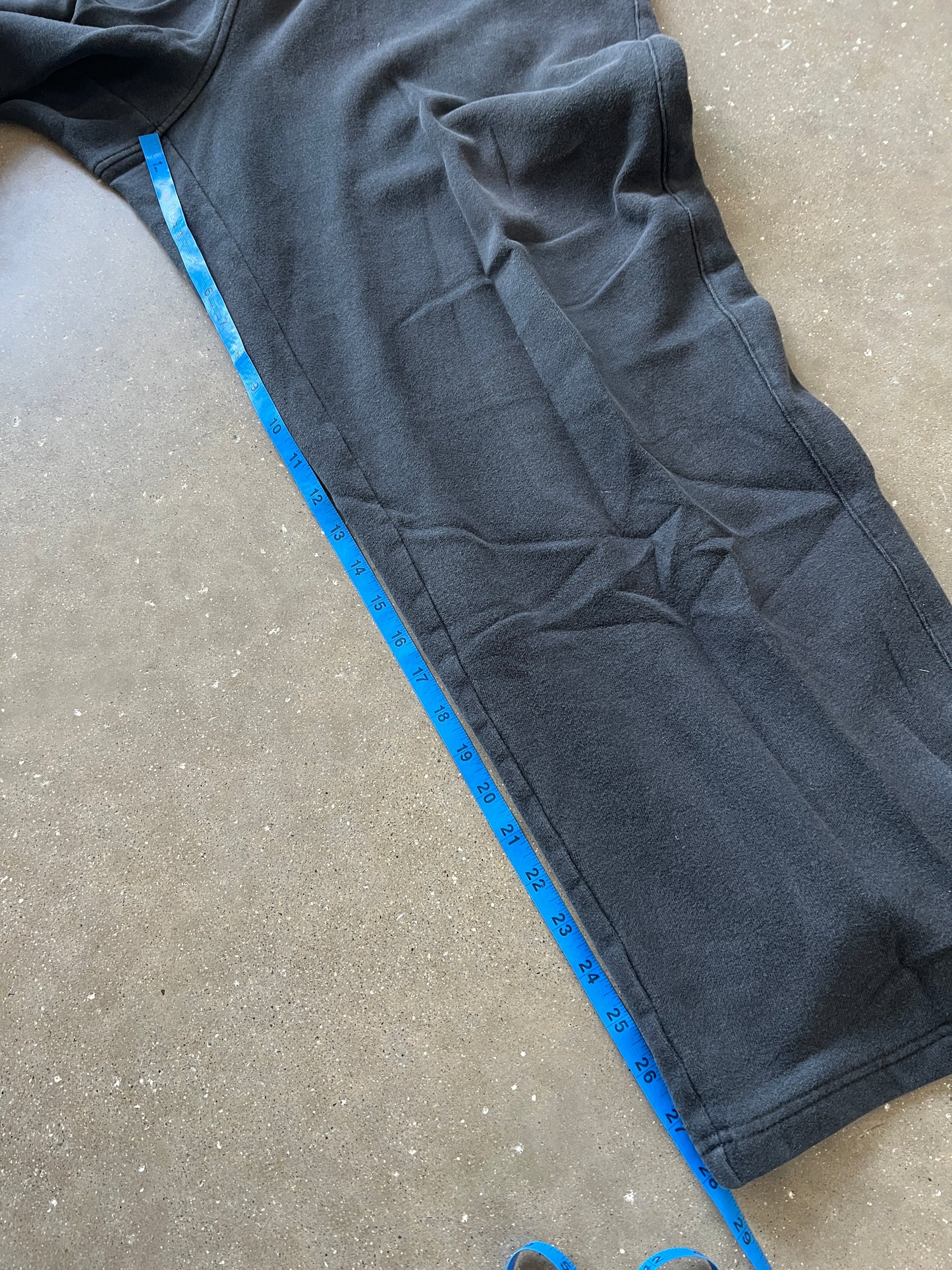 Vintage Black Reebok Baggy Sweatpants - M