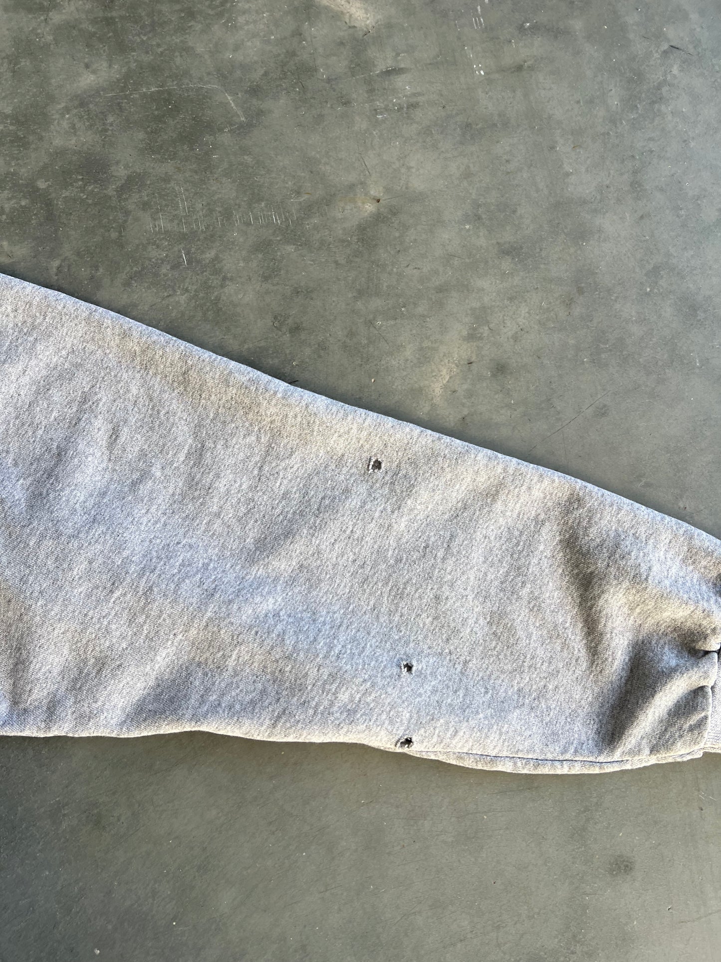 Vintage Grey Nike Swoosh Crew - L