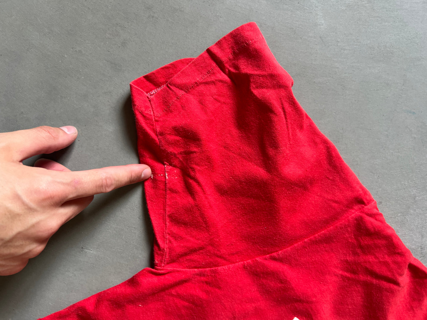 Vintage Red Lifeguard Wakiki Beach Shirt - M