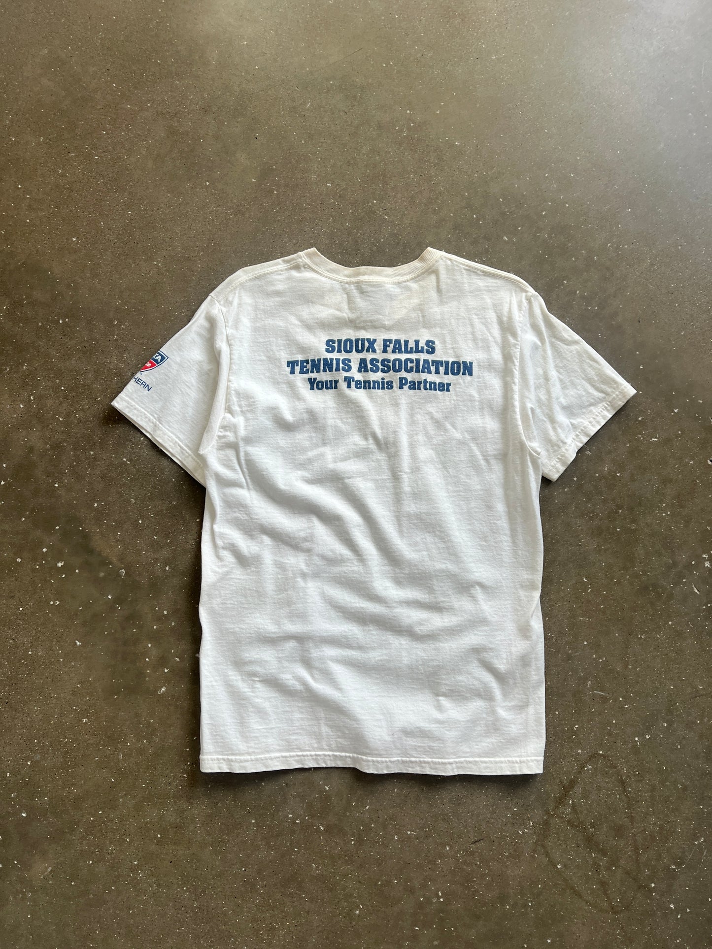 Vintage White Tennis Shirt - M