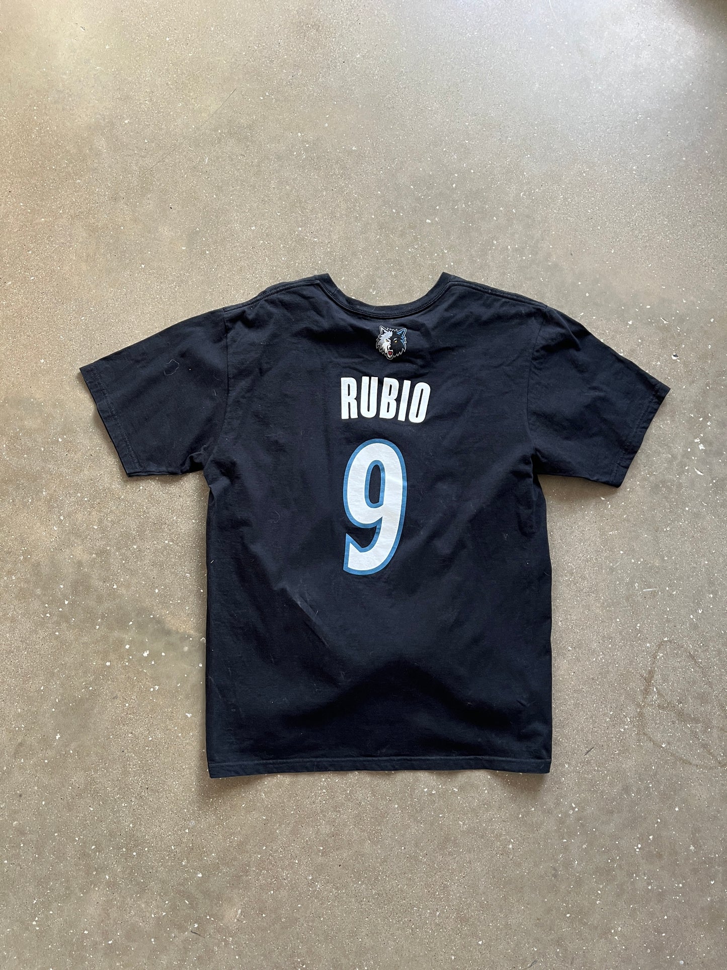 Vintage Black Minnesota Timberwolves Shirt - L