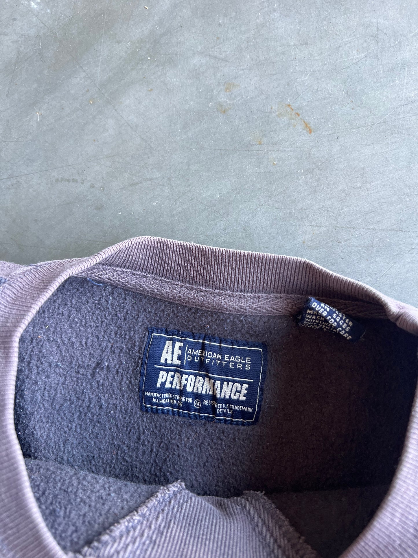 Vintage Brown American Eagle Crew - S