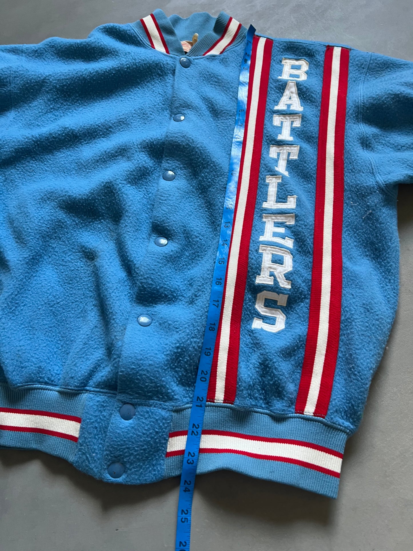 Vintage 1960s Battlers Baseball Sweatshirt - M