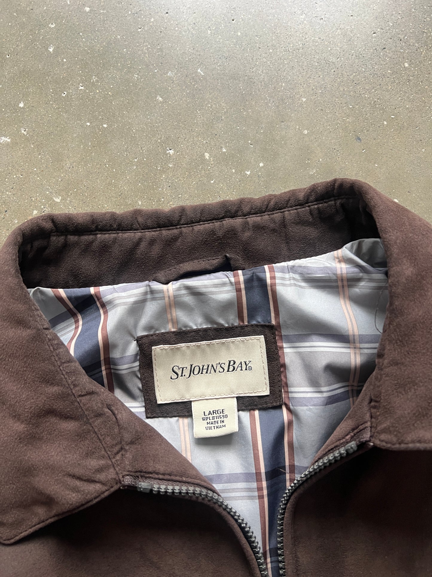 Vintage Coffee Brown St Johns Bay Jacket - L