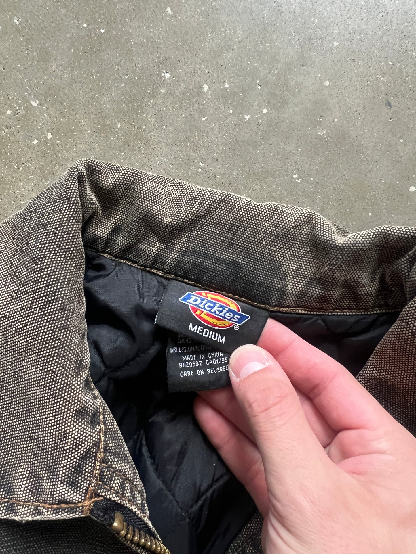 Vintage Coffee Brown Dickies Jacket - M