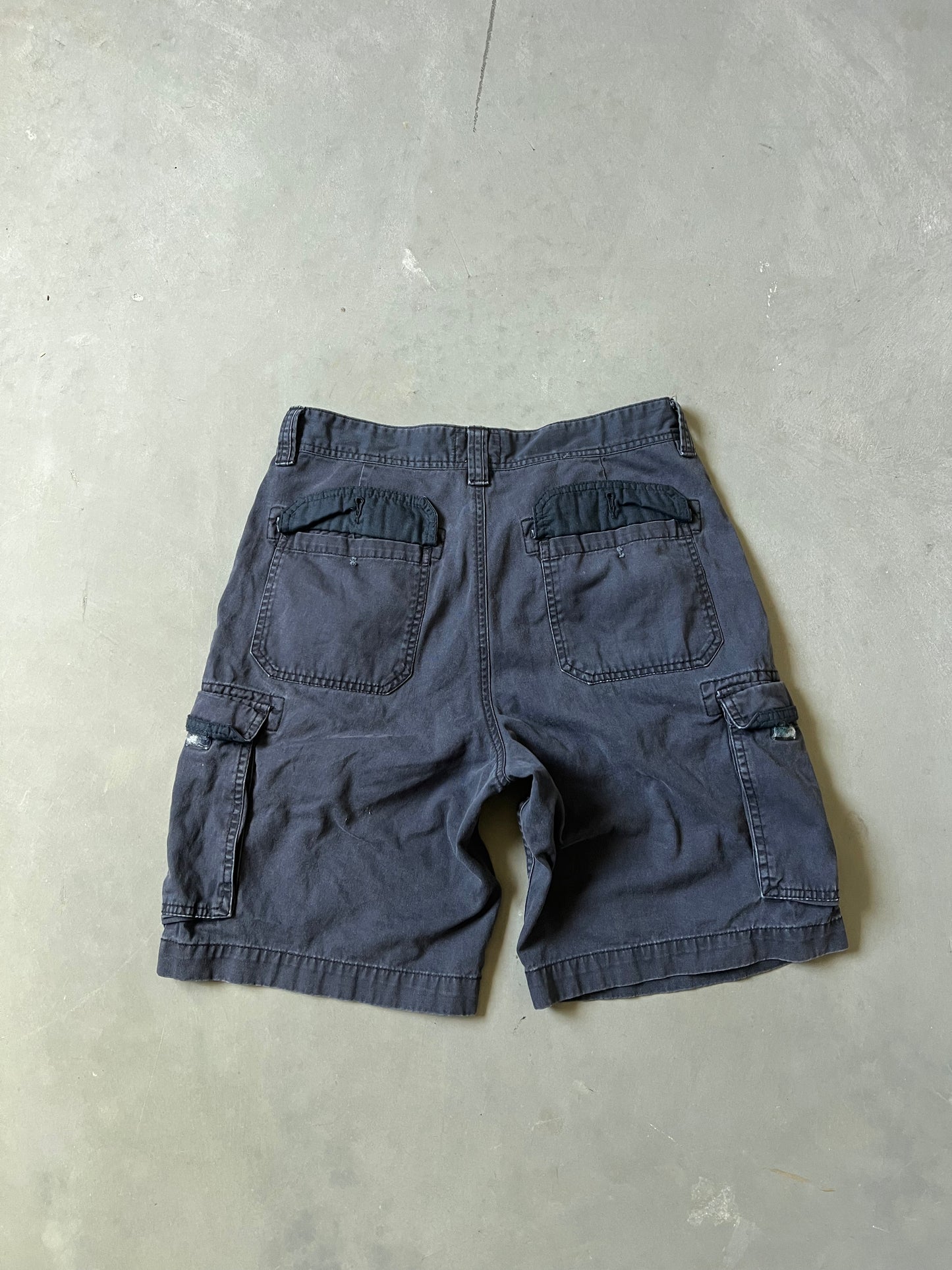 Blue St Johns Bay Cargo Shorts - 32