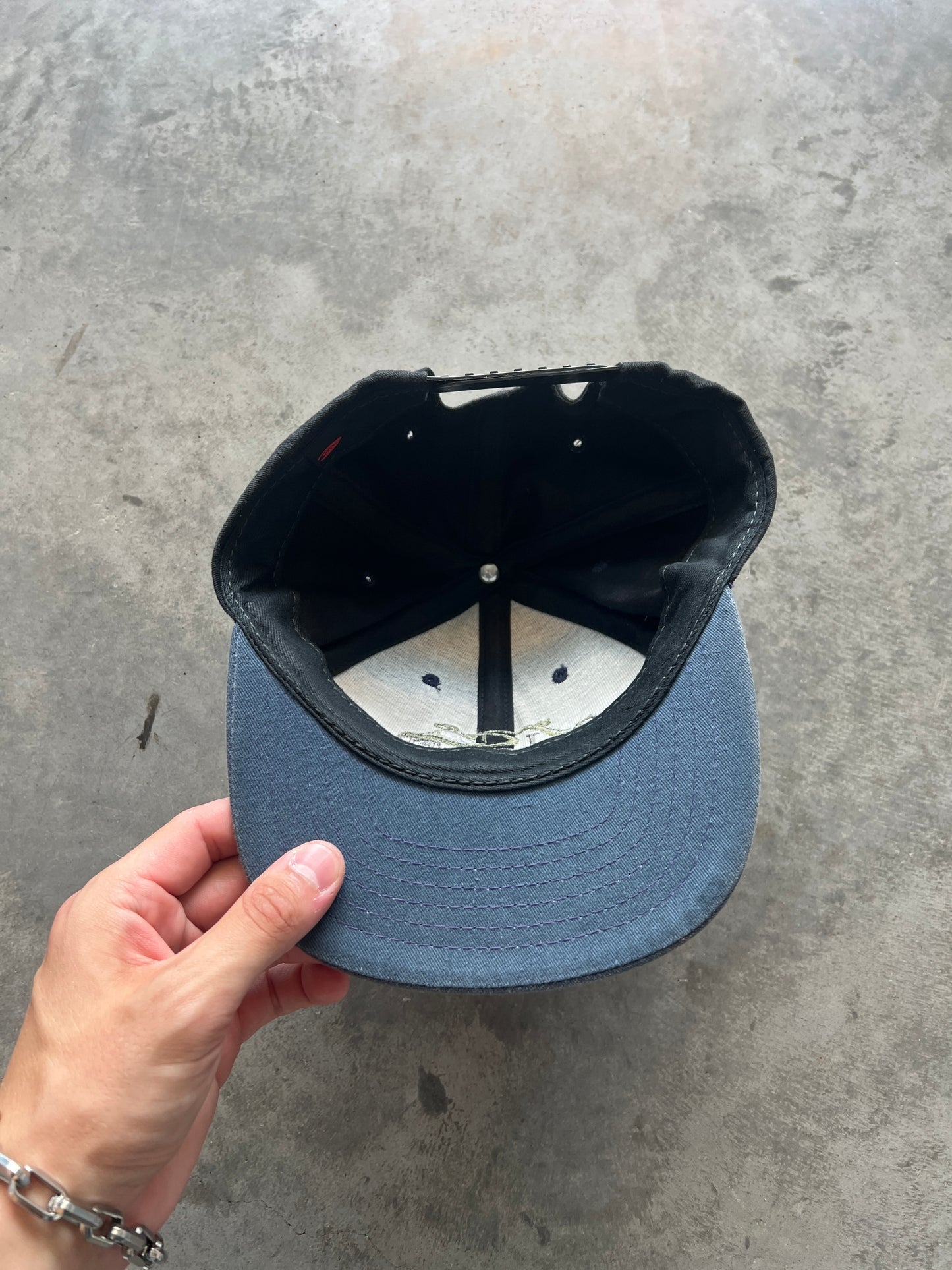 Vintage Black Quicksilver Hat