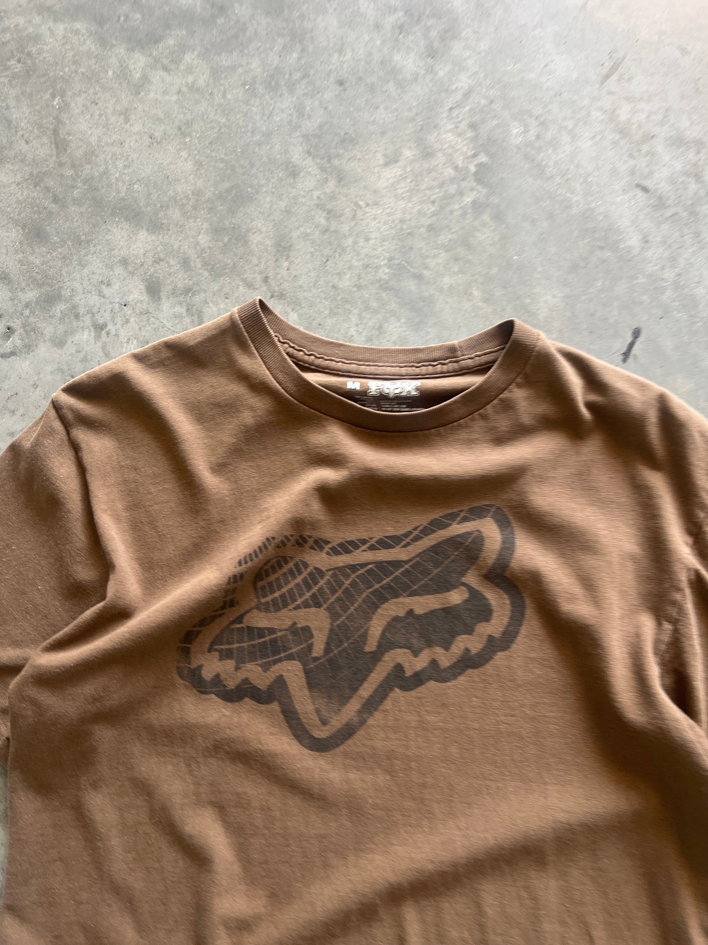 Vintage Brown Fox Racing Shirt - M