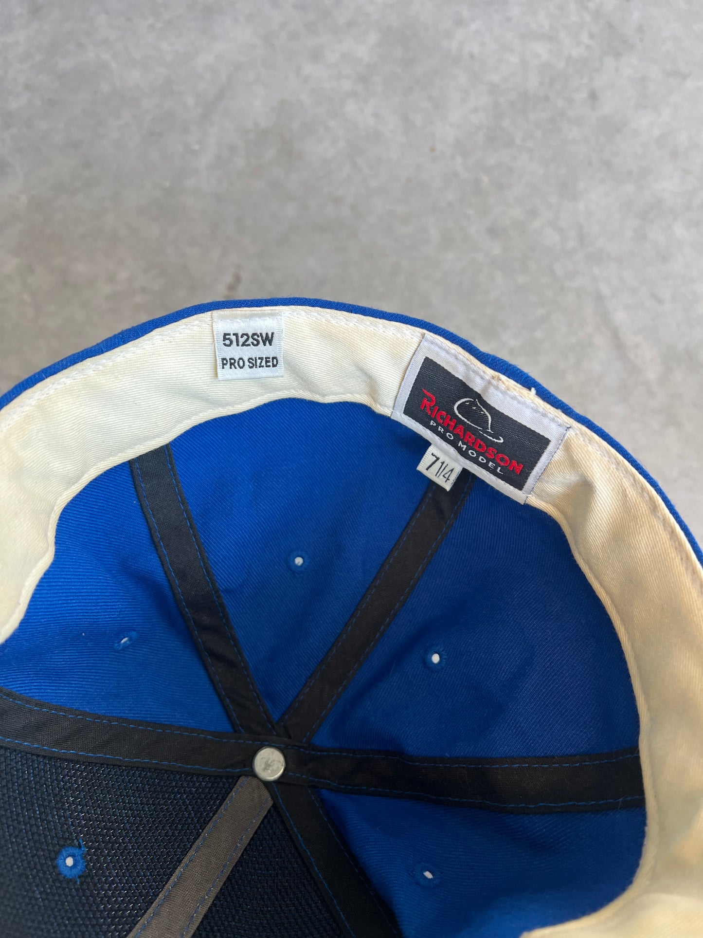 Vintage Blue Nike Swoosh Hat