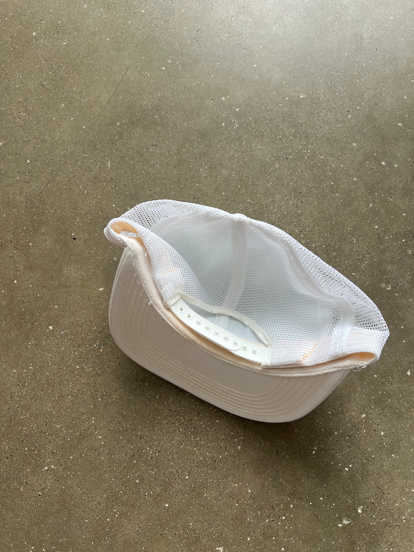 Vintage White Bud Light Hat