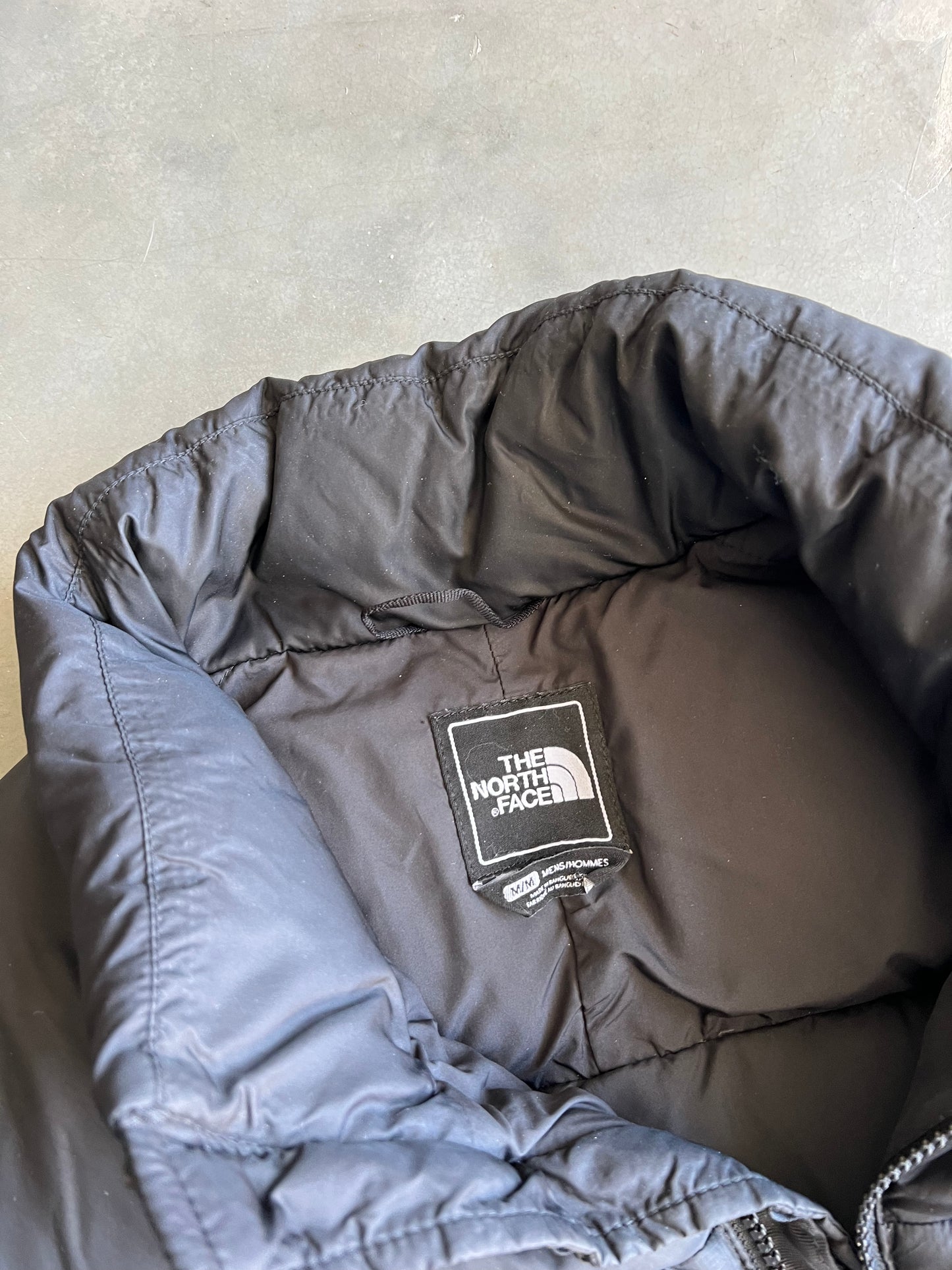 Vintage Black North Face 700 Puffer Vest - M