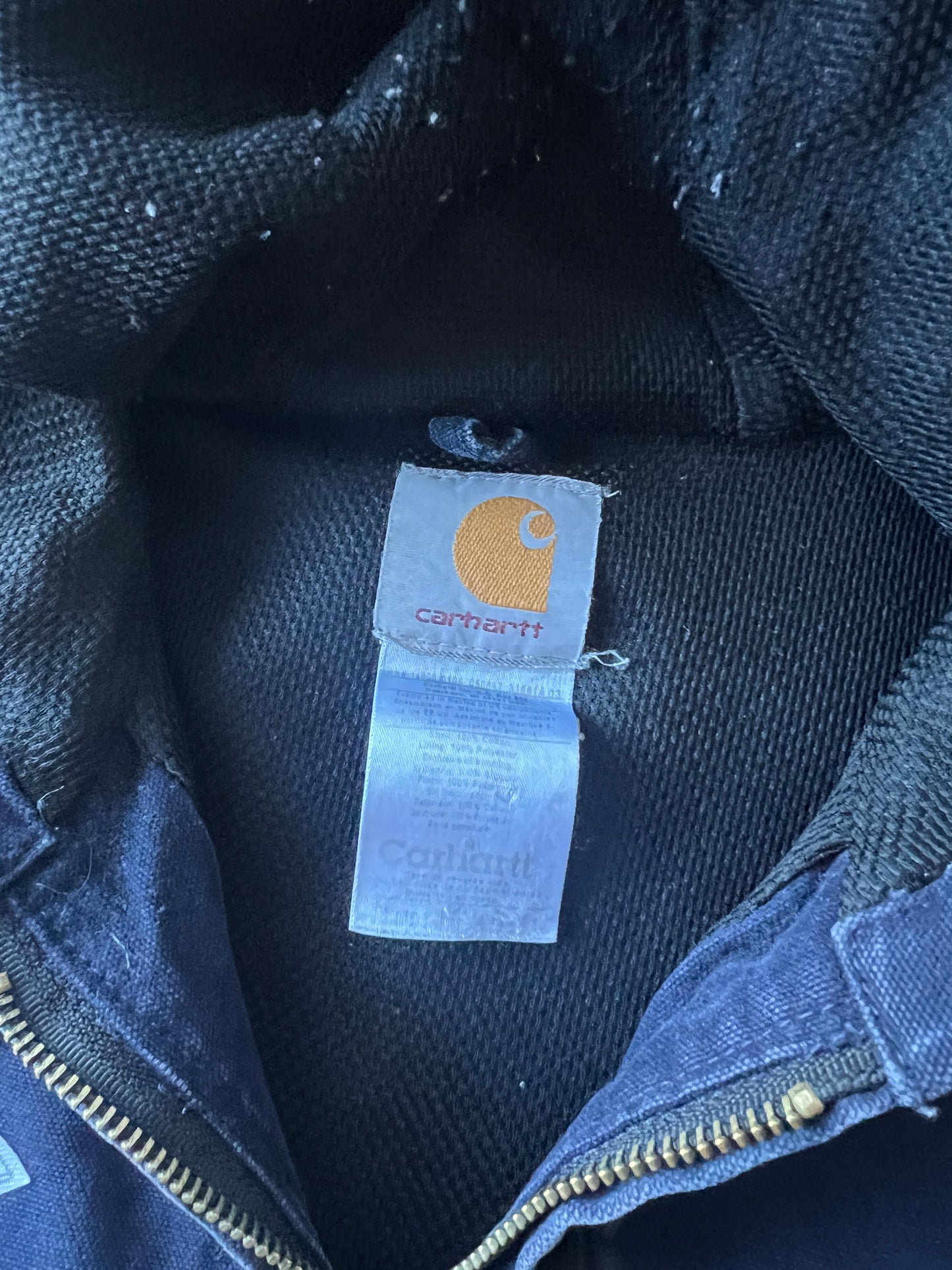 Vintage Navy Blue NY Carhartt Jacket - M