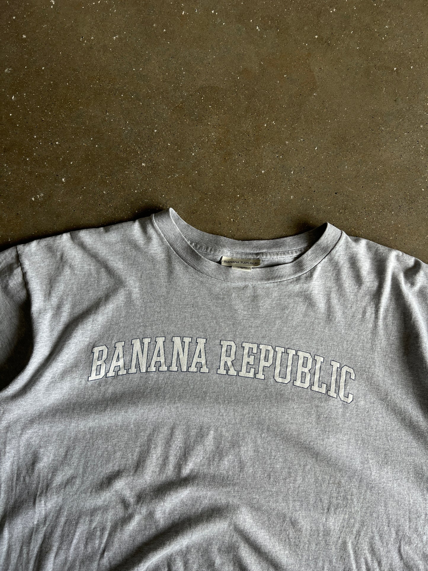 Vintage White Banana Republic Shirt - L